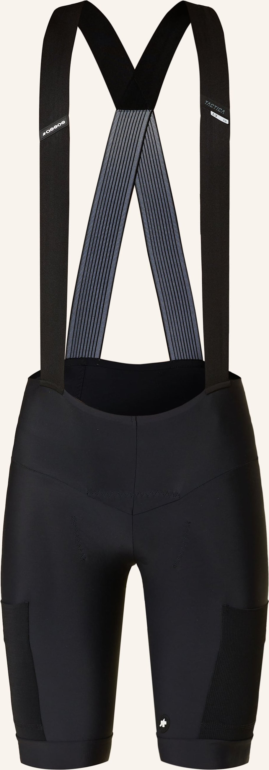 Assos Radhose Tactica Kieskäfer t5 Mit Trägern Und Gepolstertem Einsatz schwarz