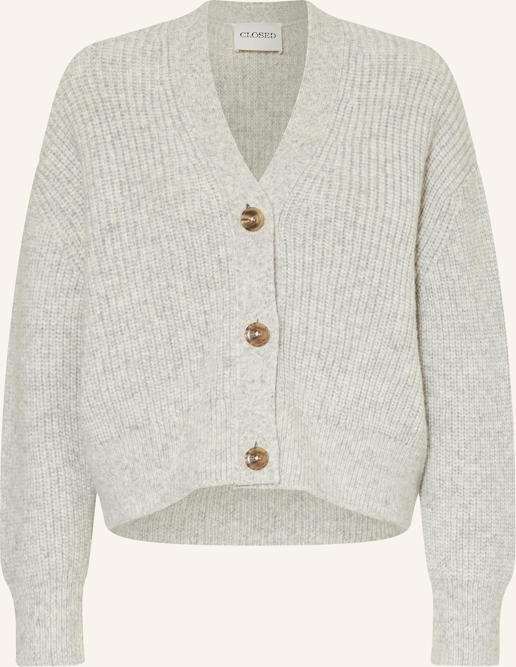 Closed Strickjacke grau