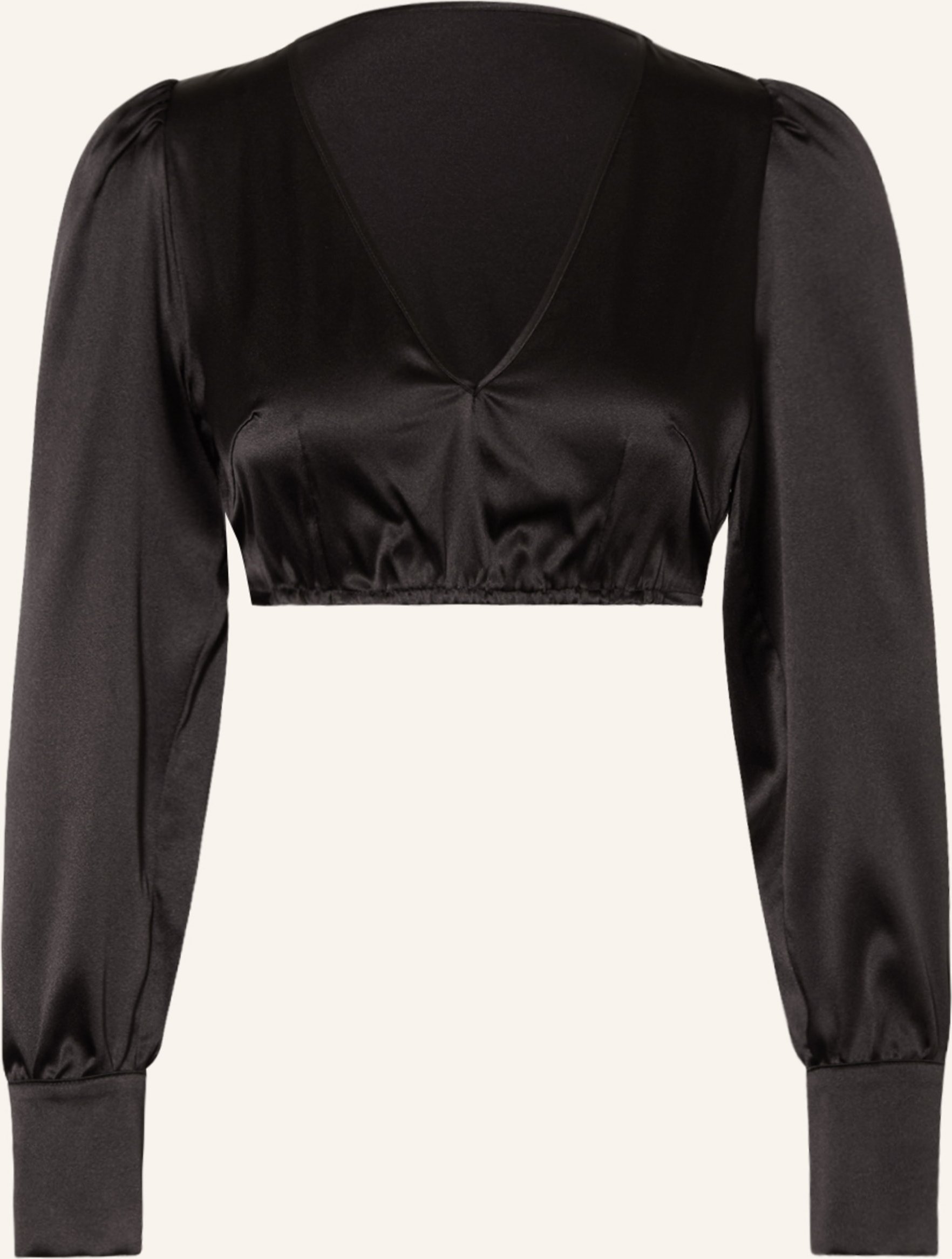 Sportalm Dirndlbluse Aus Seide schwarz