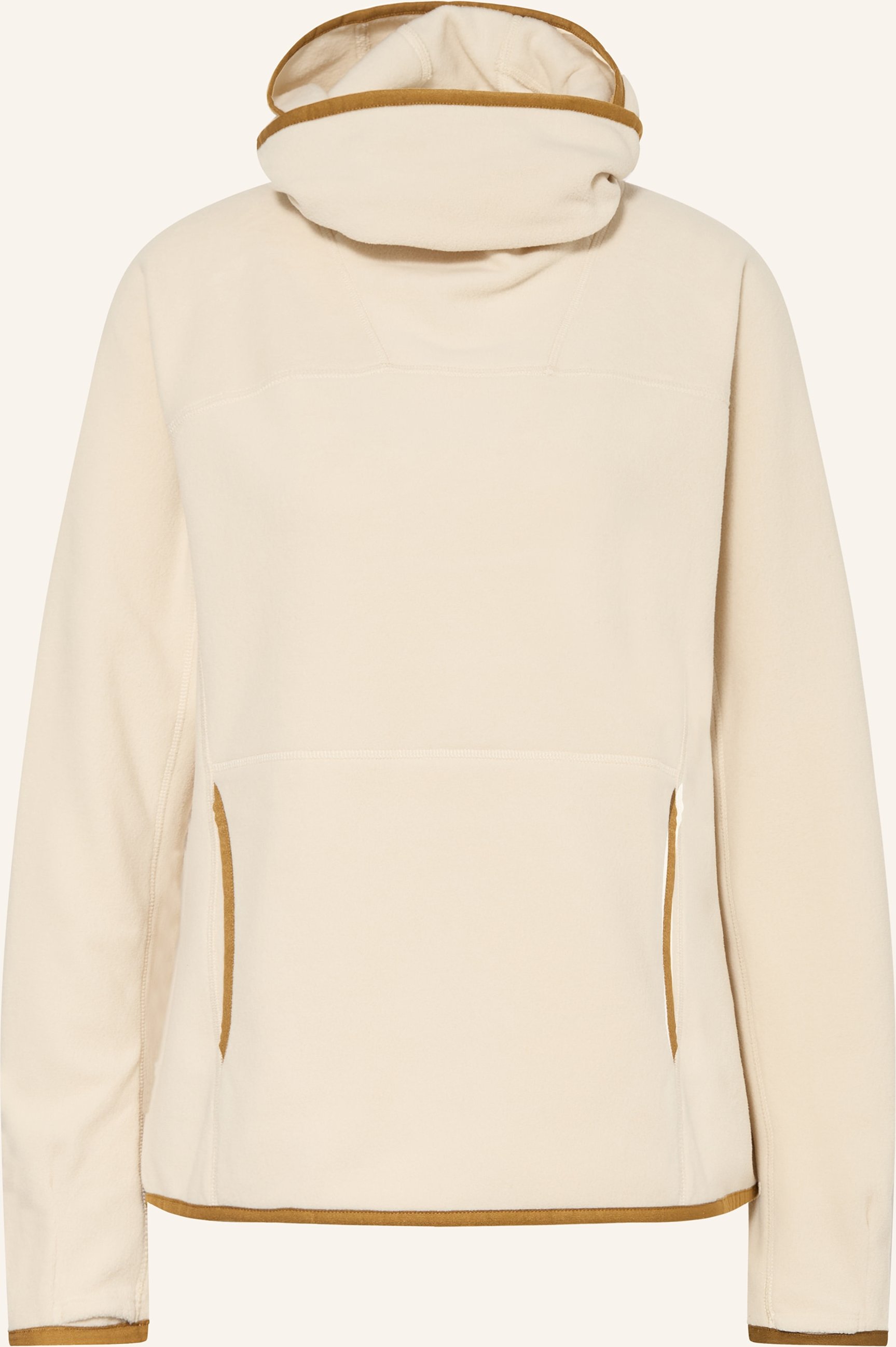 Peak Performance Fleece-Hoodie Treeline beige