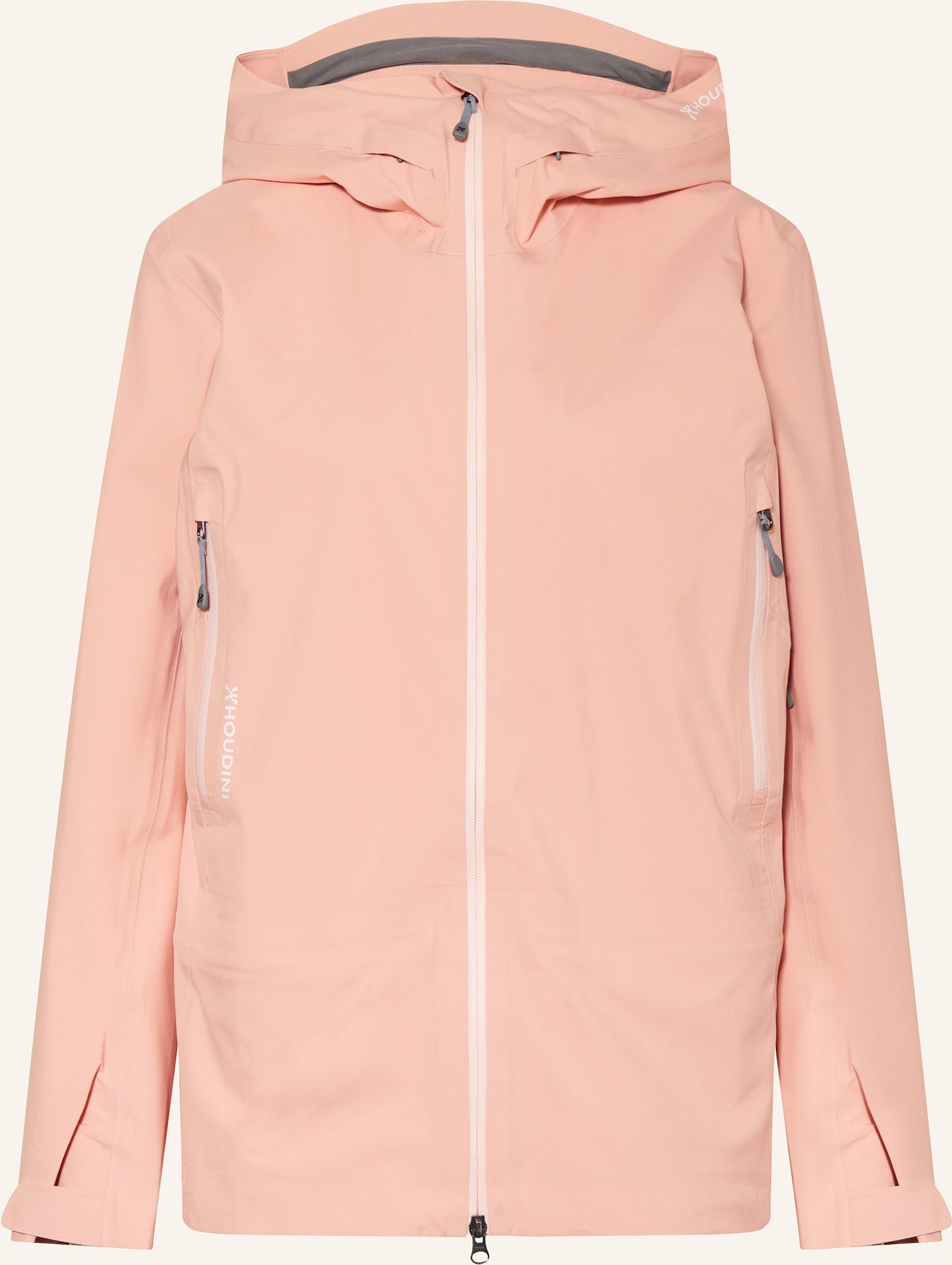 Houdini Hardshell-Skijacke Ride rosa