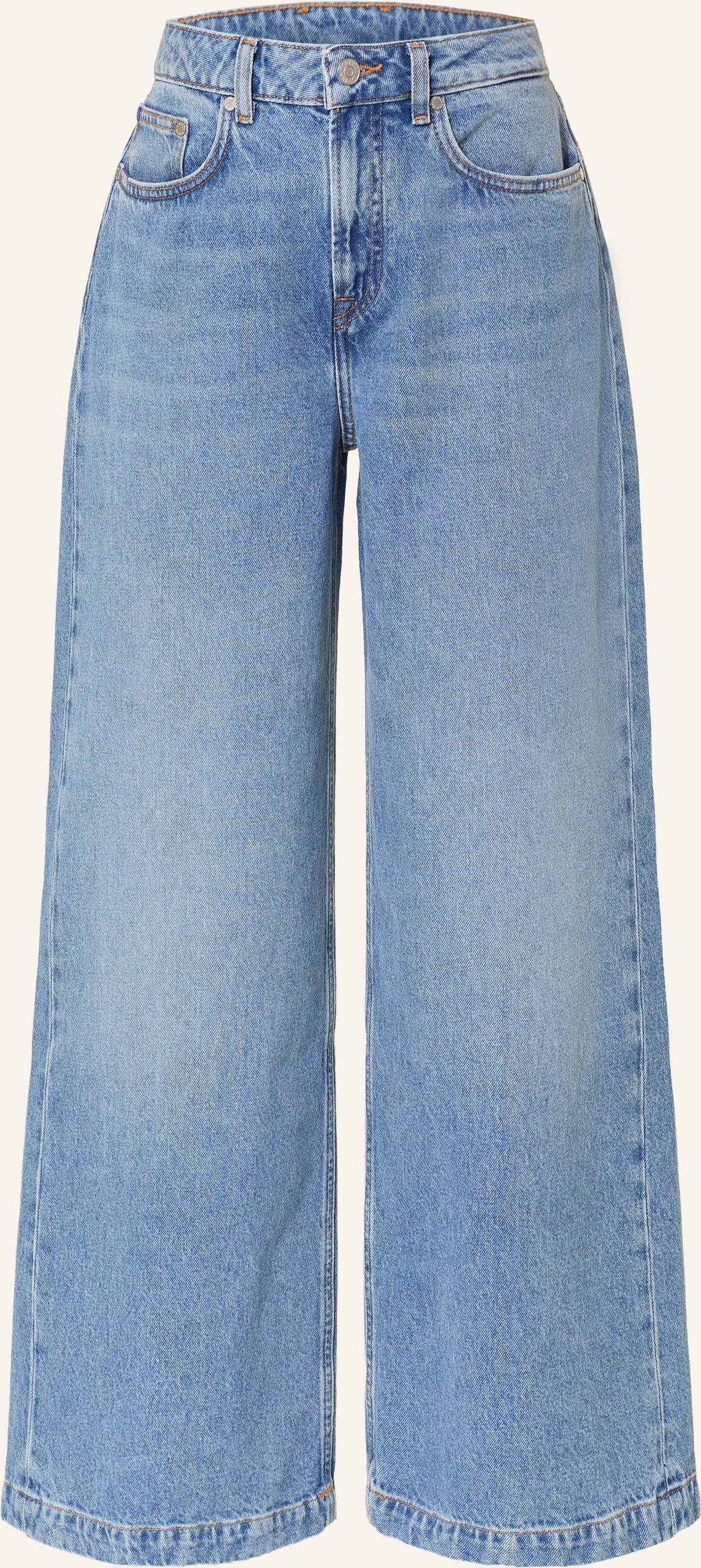 Red Bull Racing X Pepe Jeans Wide Leg Jeans blau