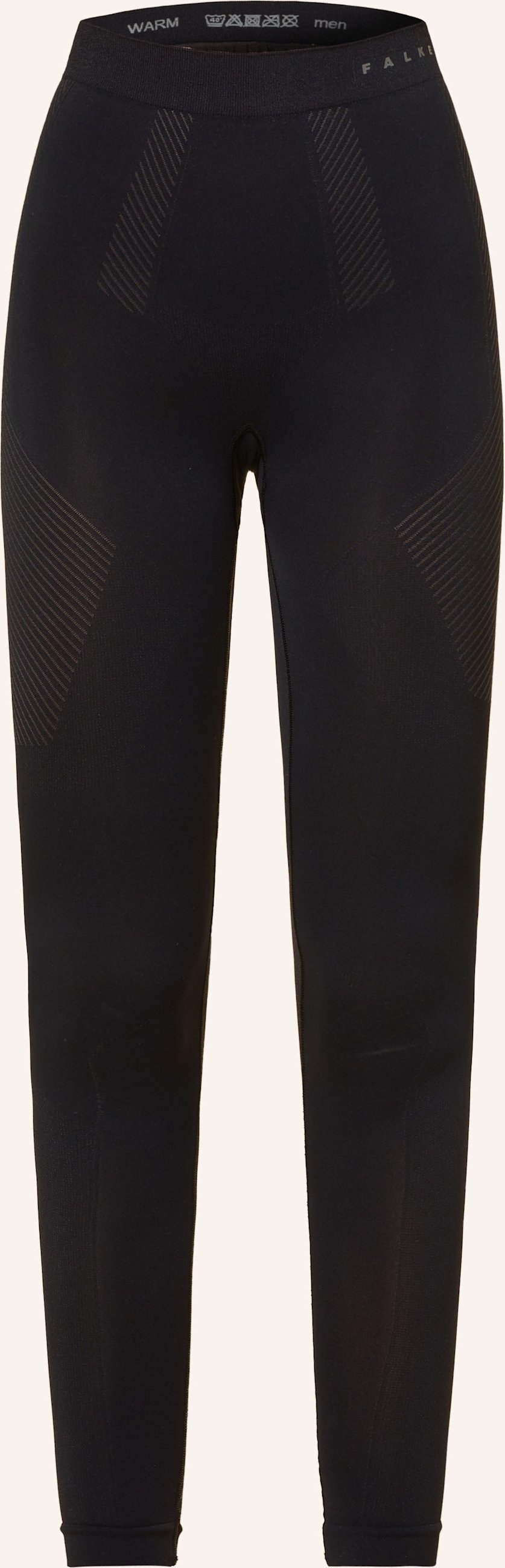 Falke Funktionswäsche-Hose Warm schwarz