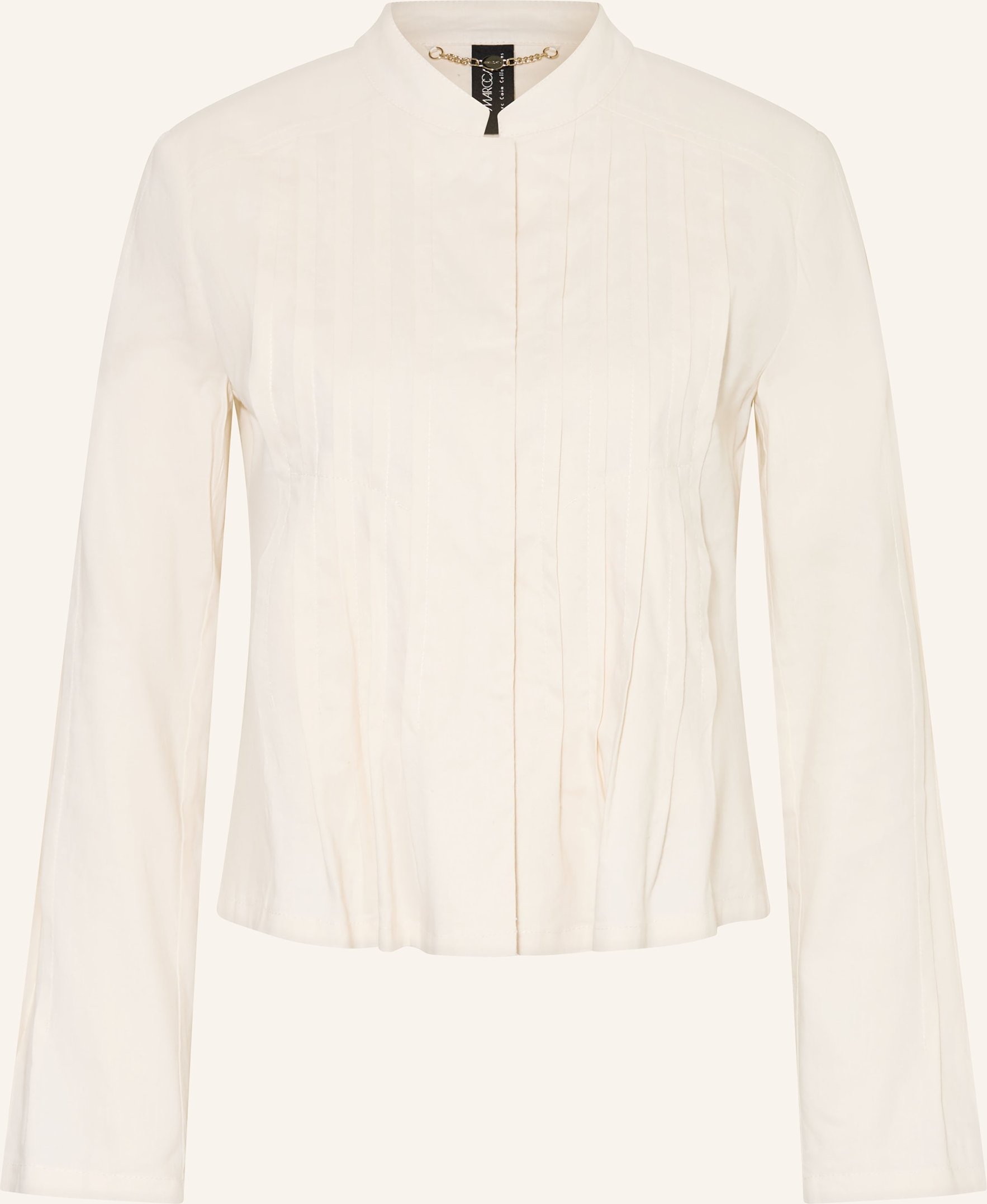 Marc Cain Jacke Mit Leinen weiss