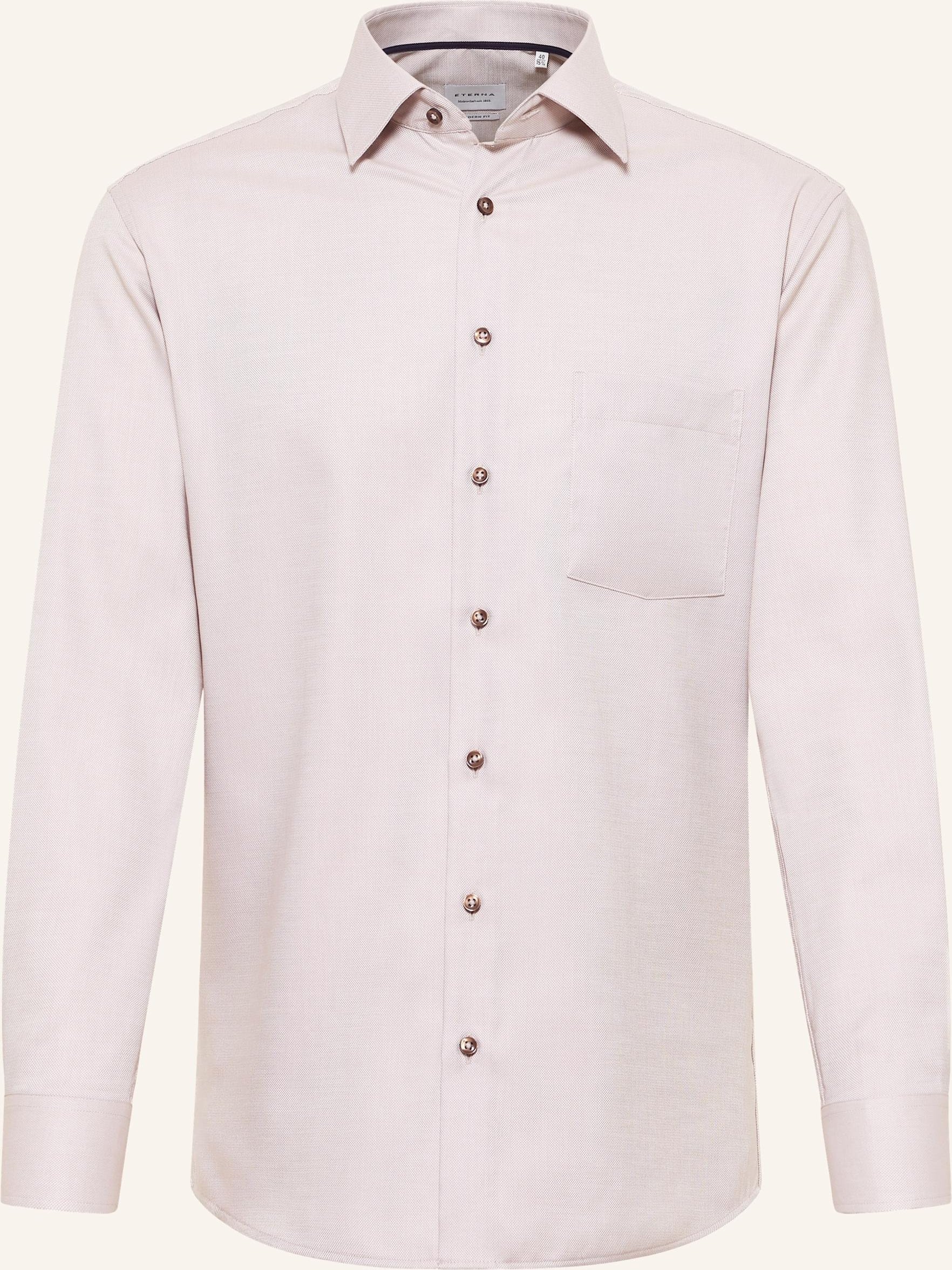 Eterna Oxfordhemd Modern Fit beige