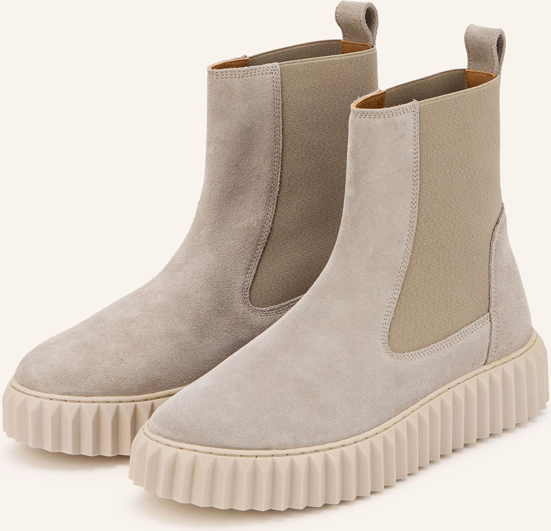 Thumbnail - Voile Blanche Chelsea-Boots Beth grau