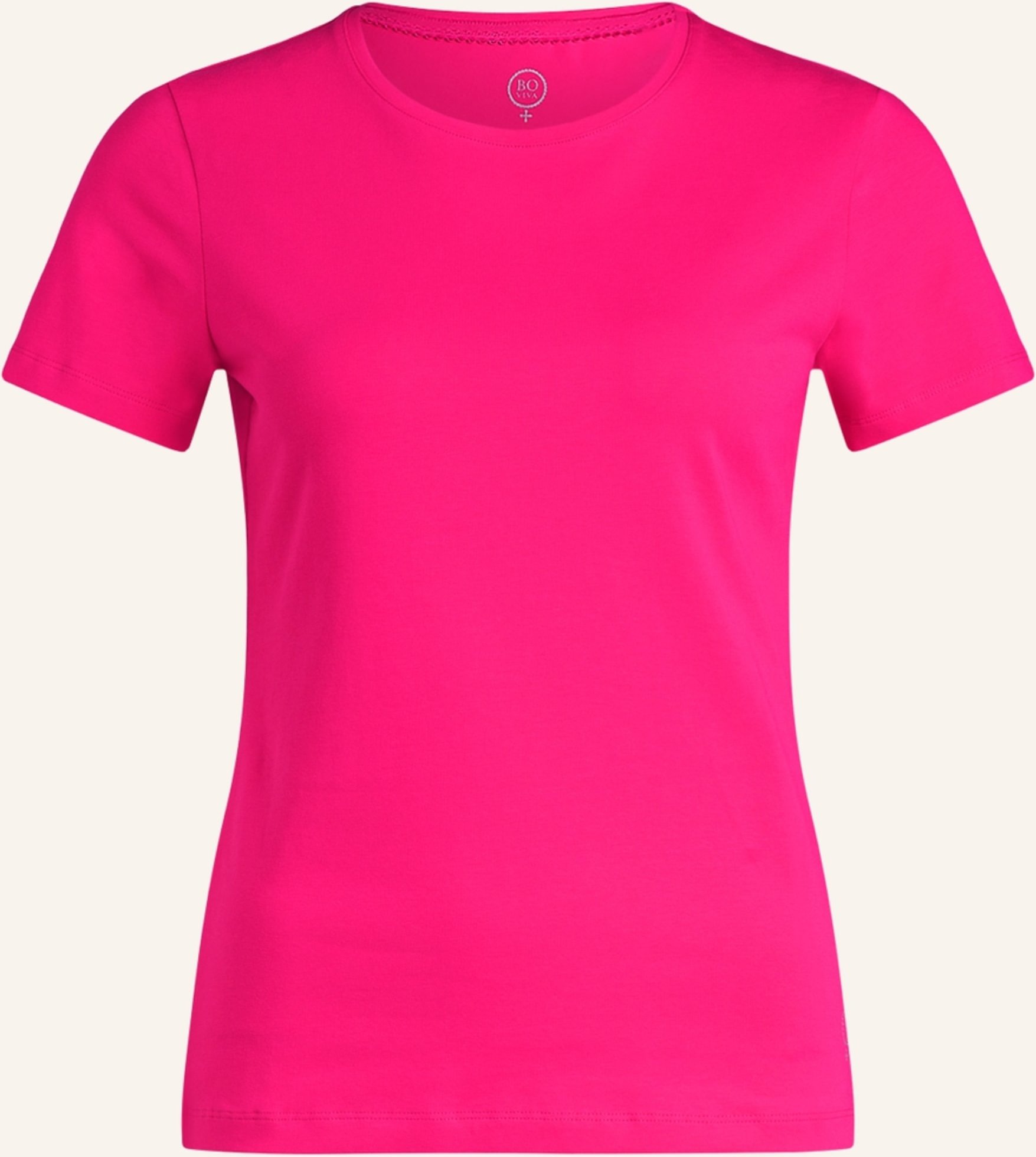 Boviva T-Shirt Mit Schmucksteinen pink