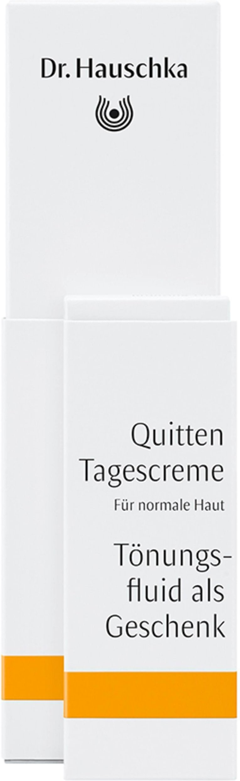 Dr. Hauschka Onpack Quitten Tagescreme + Tönungsfluid Pflege-Set