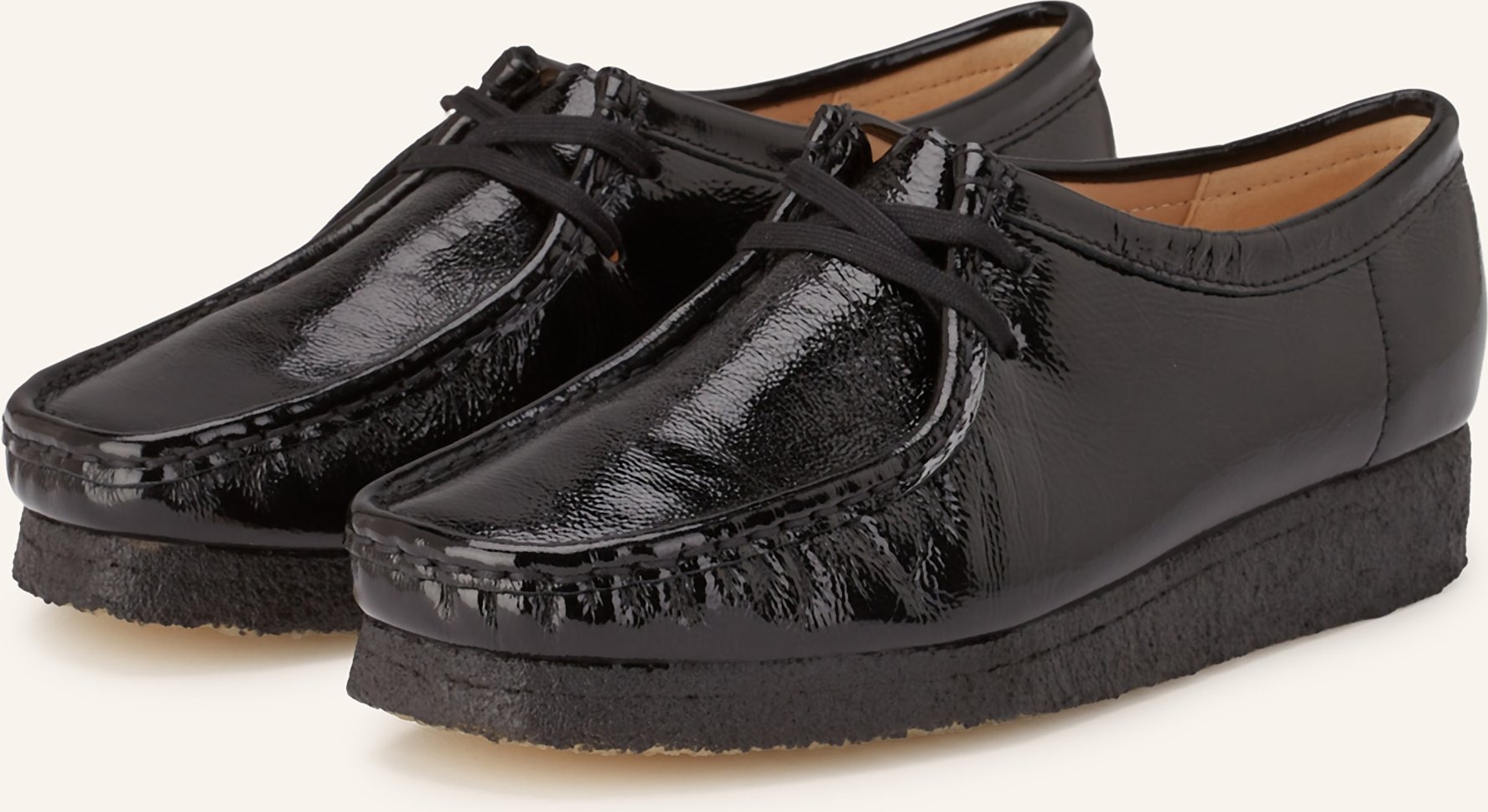 Clarks Originals Loafer Wallabee schwarz