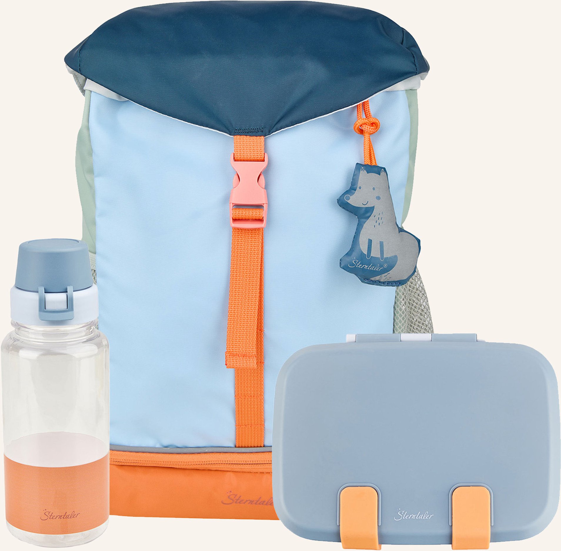 Sterntaler Kindergarten Set Waldtiere blau