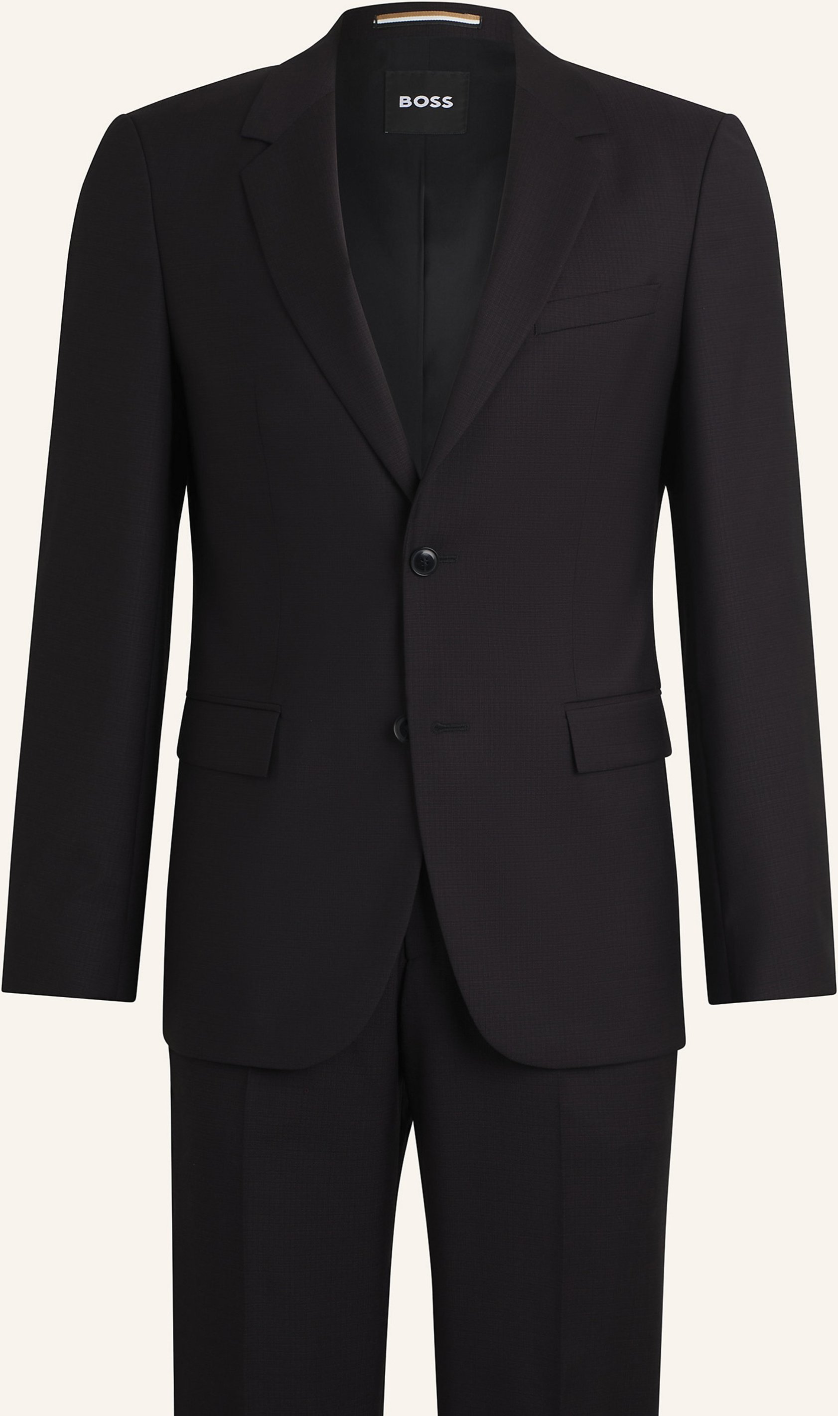 Boss Business Anzug H-Houston-2pcs-252 Slim Fit rot