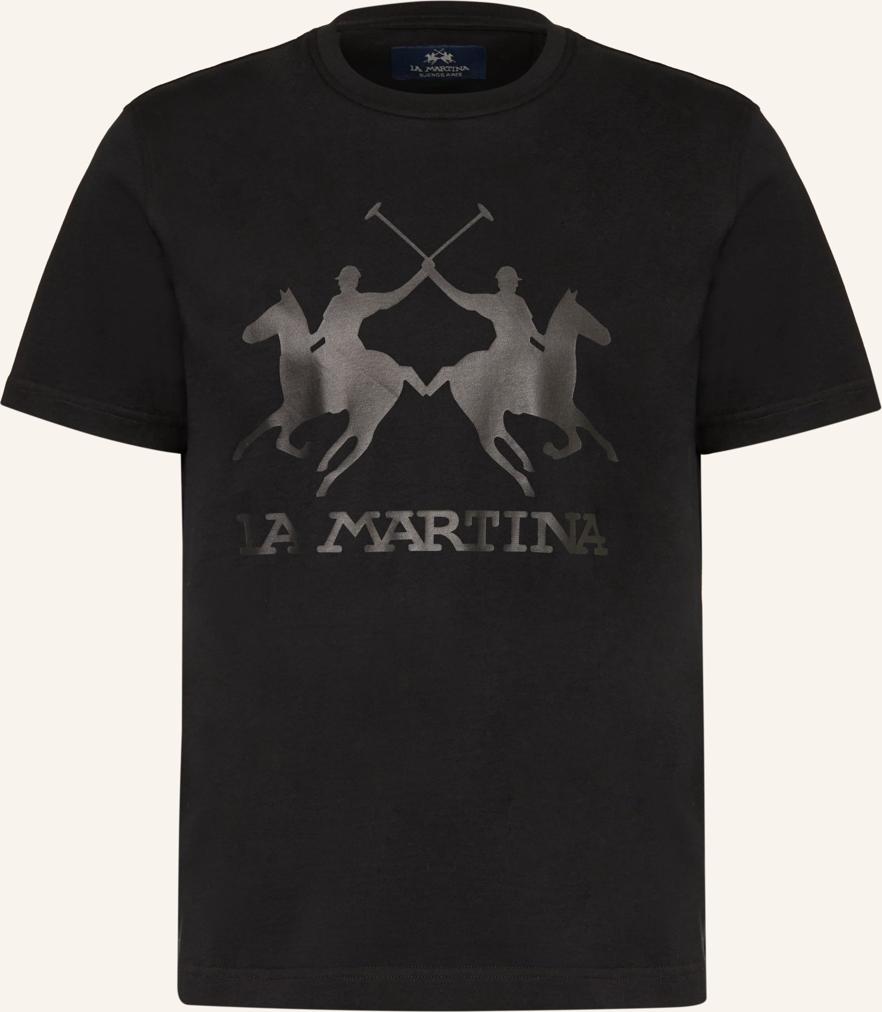 La Martina T-Shirt schwarz