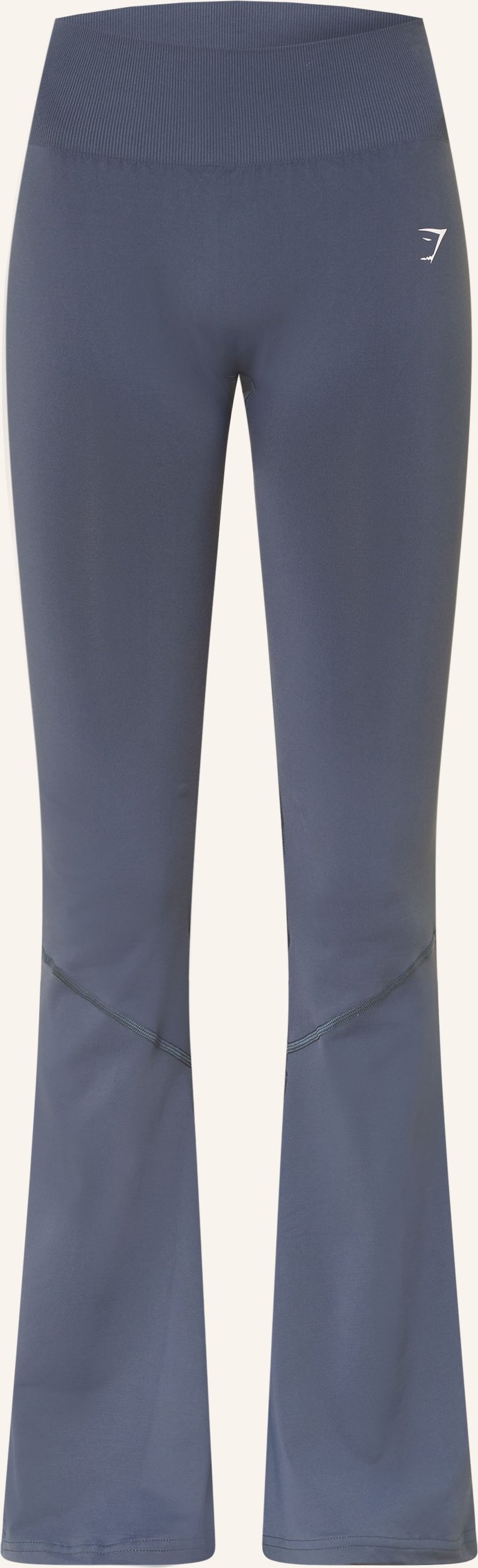 Gymshark Tights Everyday Seamless Flared 2.0 blau