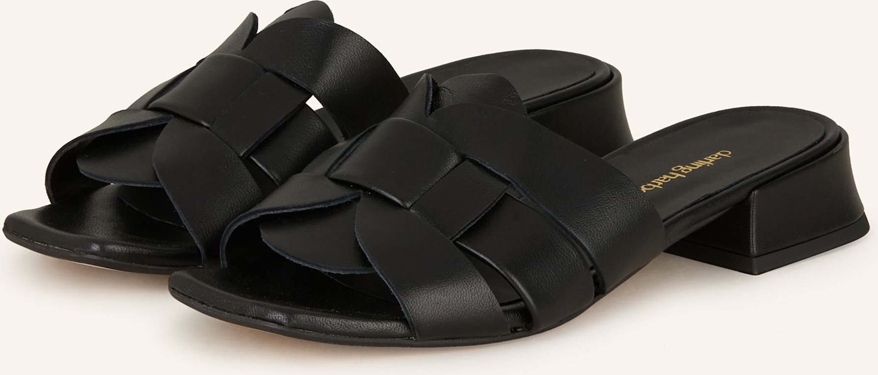 Darling Harbour Mules schwarz