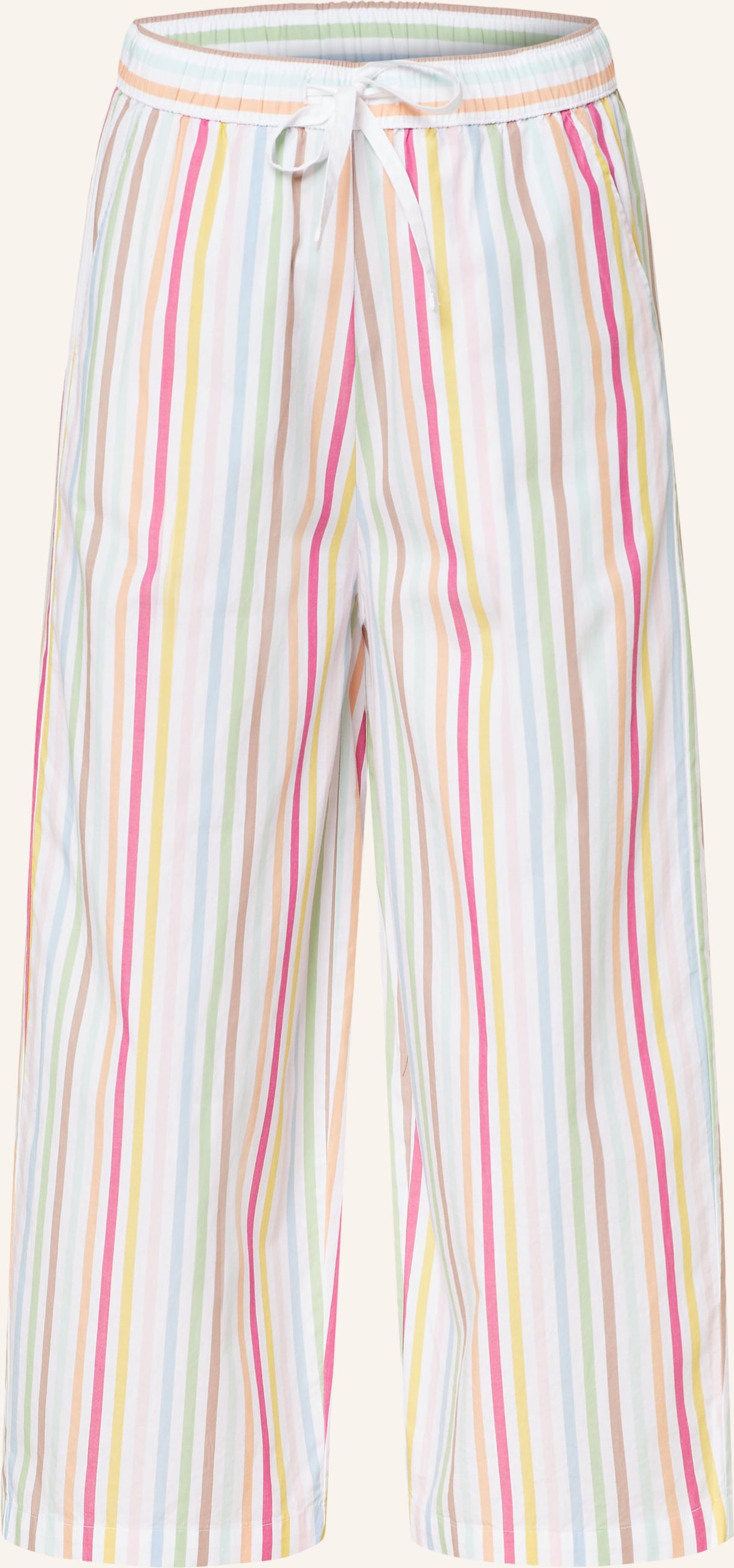 Darling Harbour 7/8-Schlafhose weiss