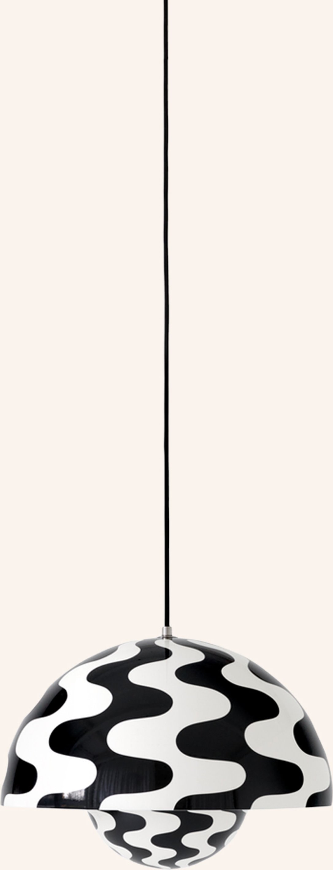 &Tradition Pendelleuchte Flowerpot vp7 schwarz