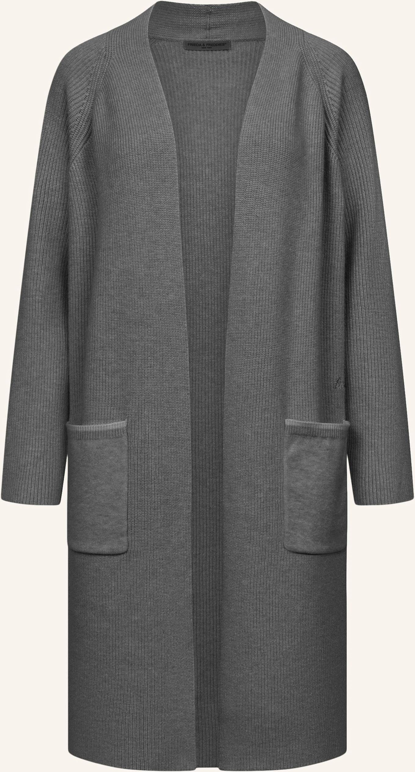 Frieda & Freddies Strickjacke grau