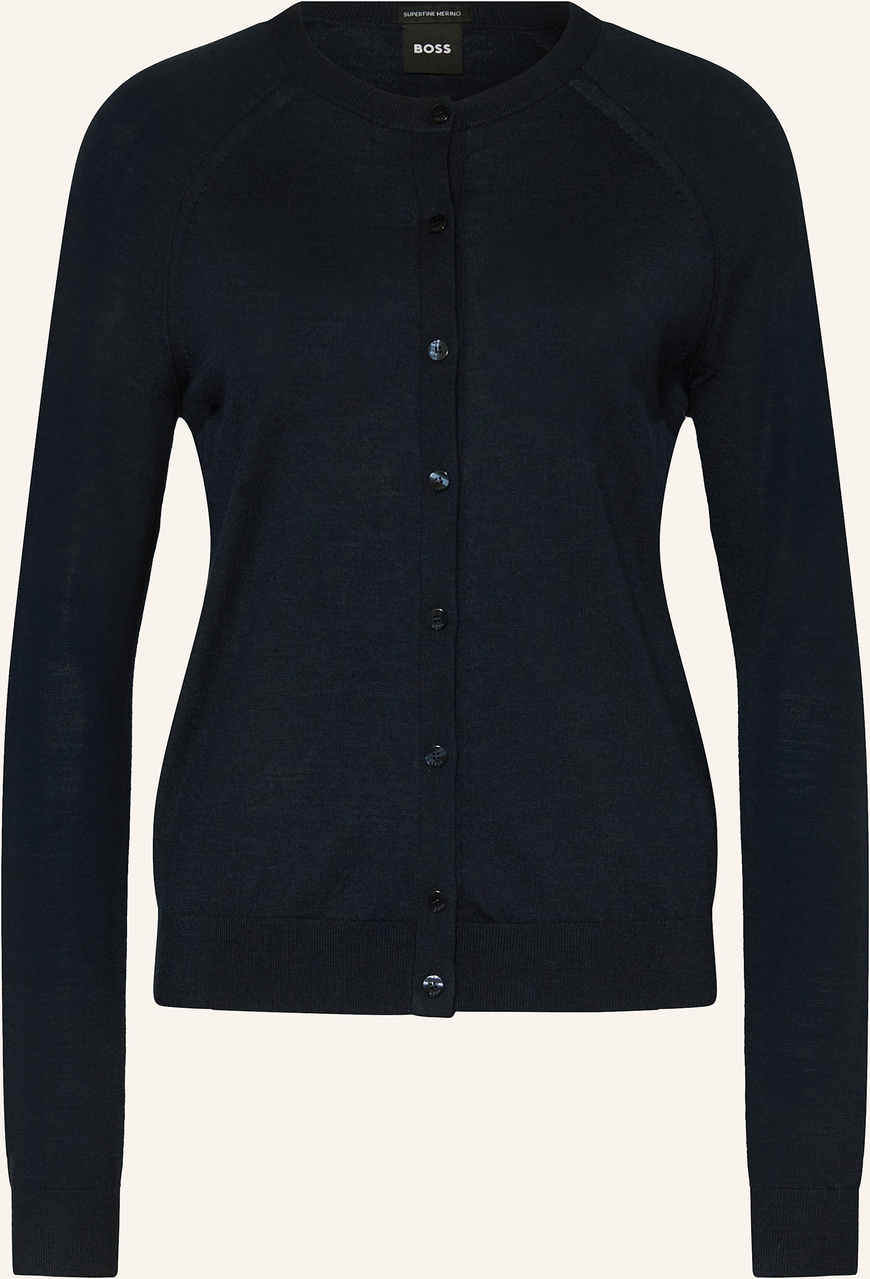 Thumbnail - Boss Strickjacke Fonami blau