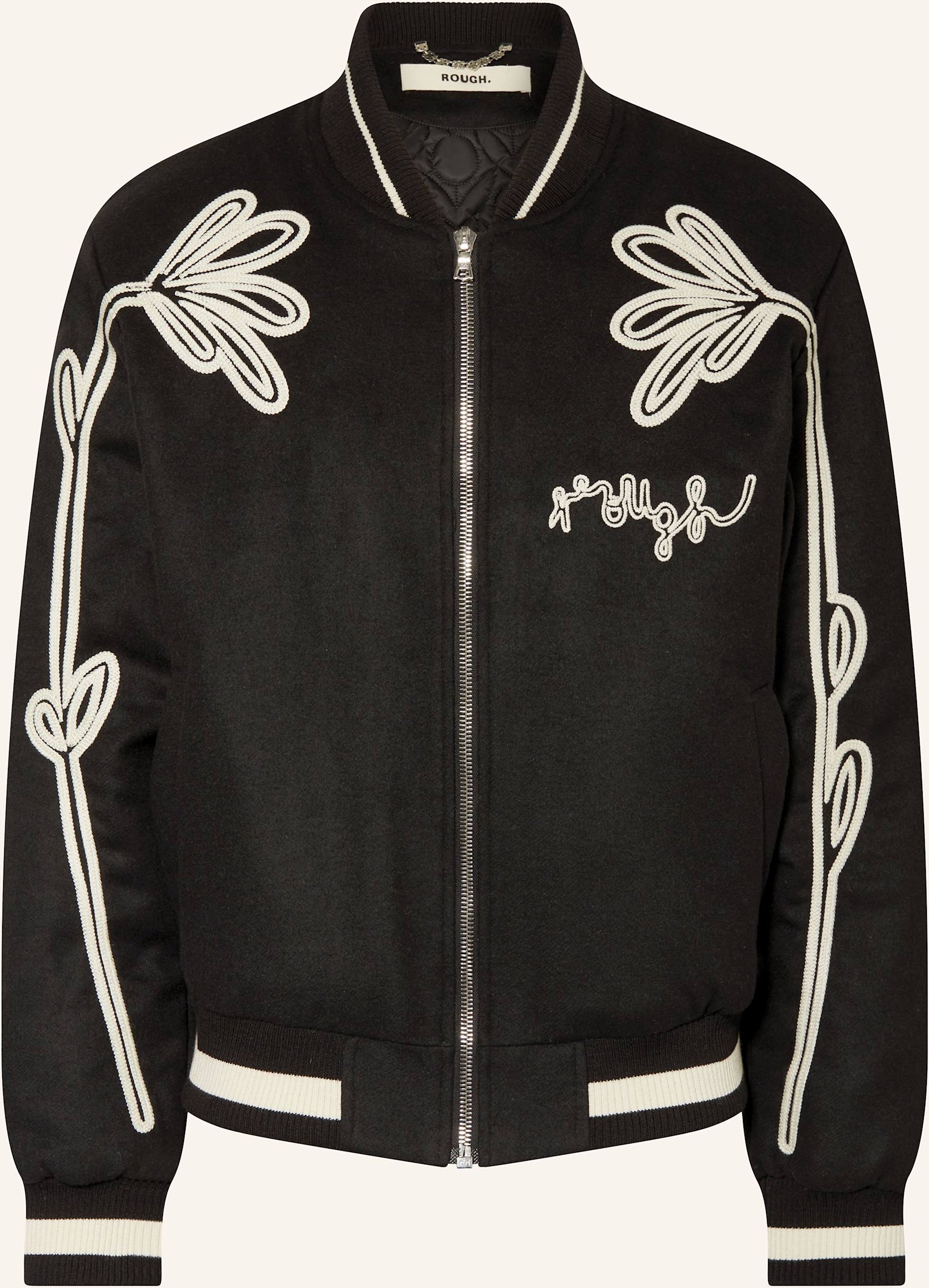 Thumbnail - Rough. Blouson schwarz
