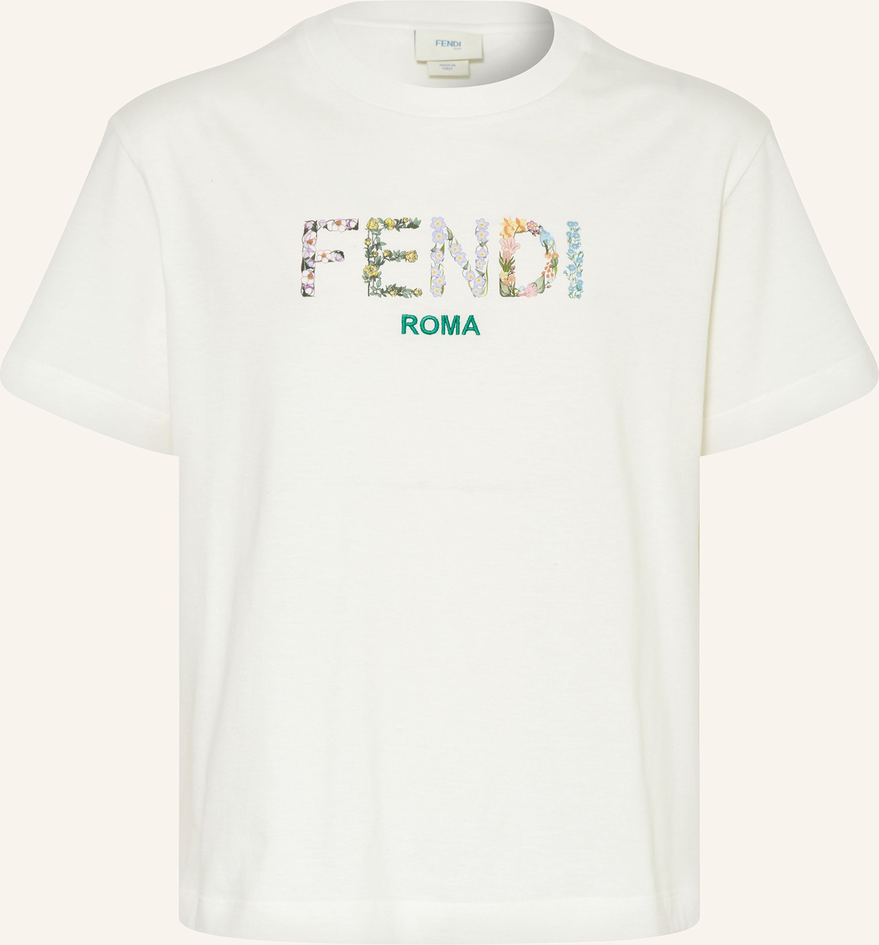 Fendi T-Shirt weiss