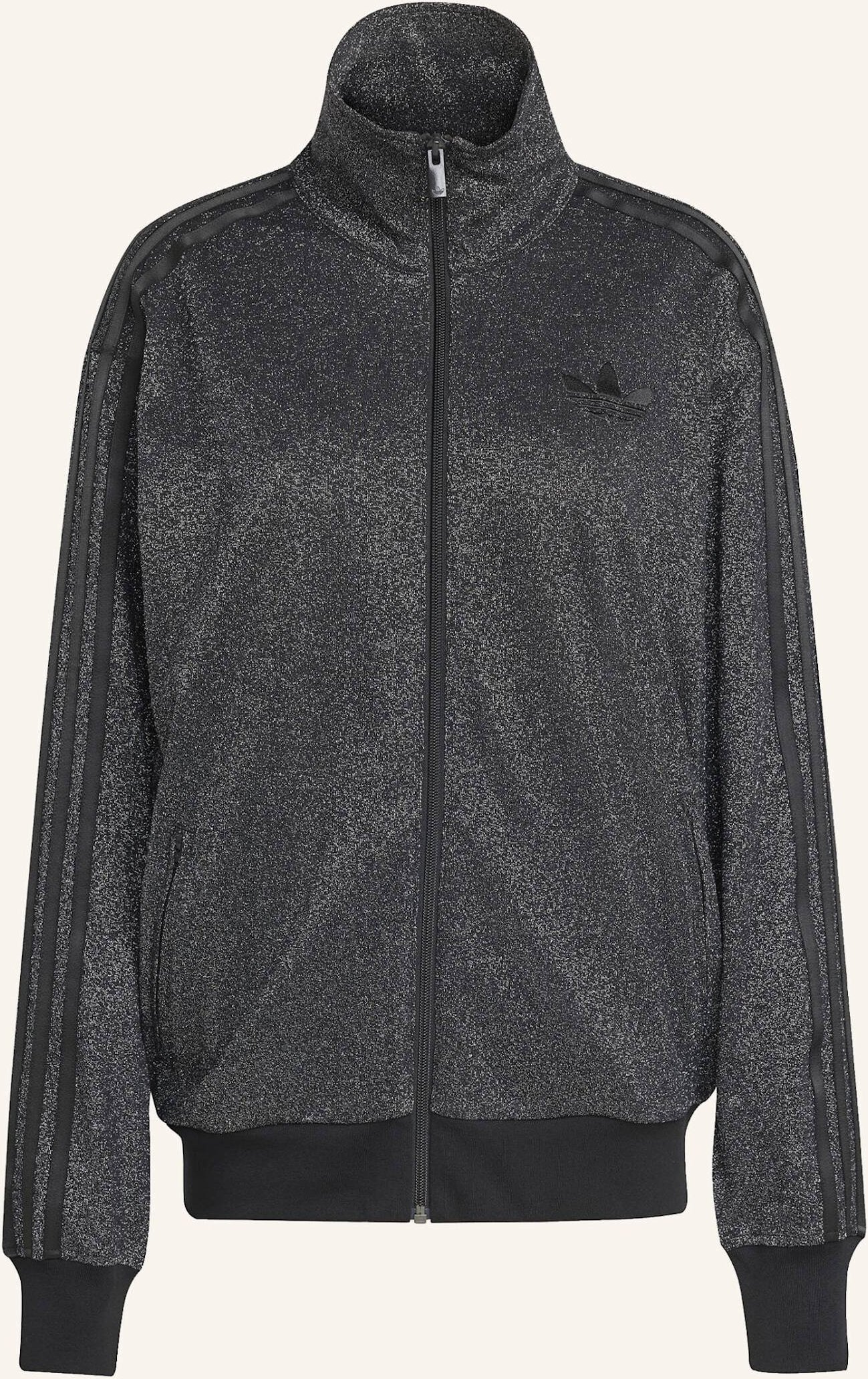 Adidas Originals Sweatjacke Firebird Mit Glitzergarn schwarz