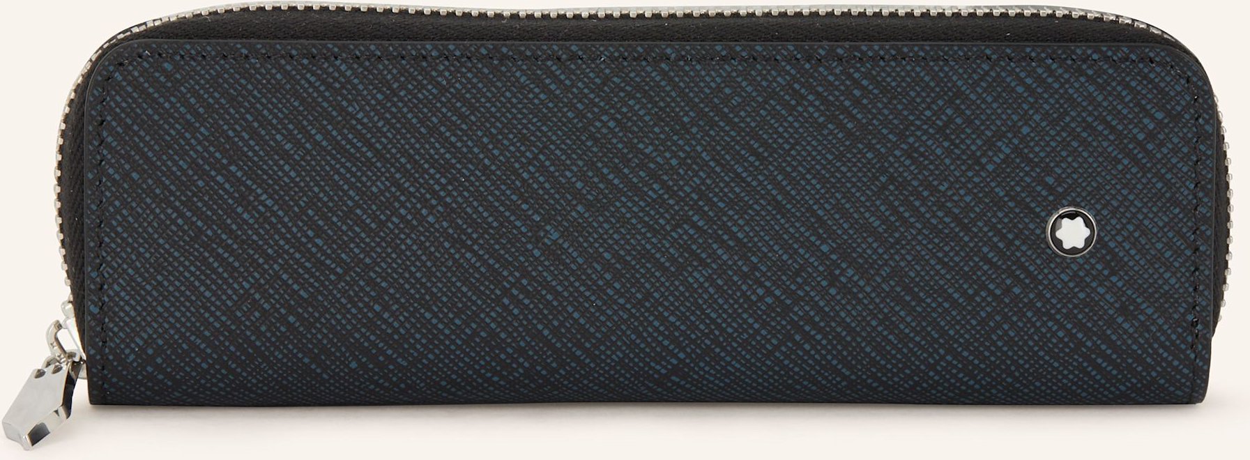 Montblanc Leder-Etui Sartorial blau