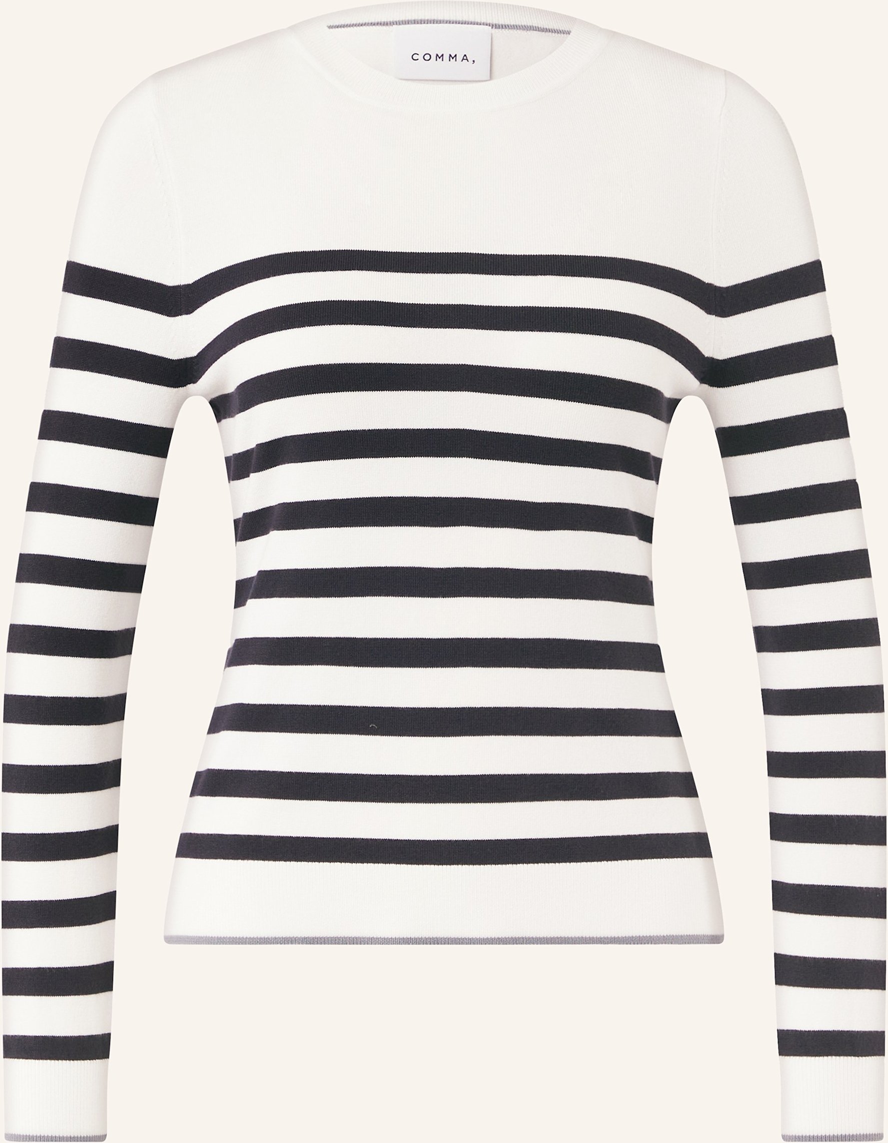 Comma Pullover weiss