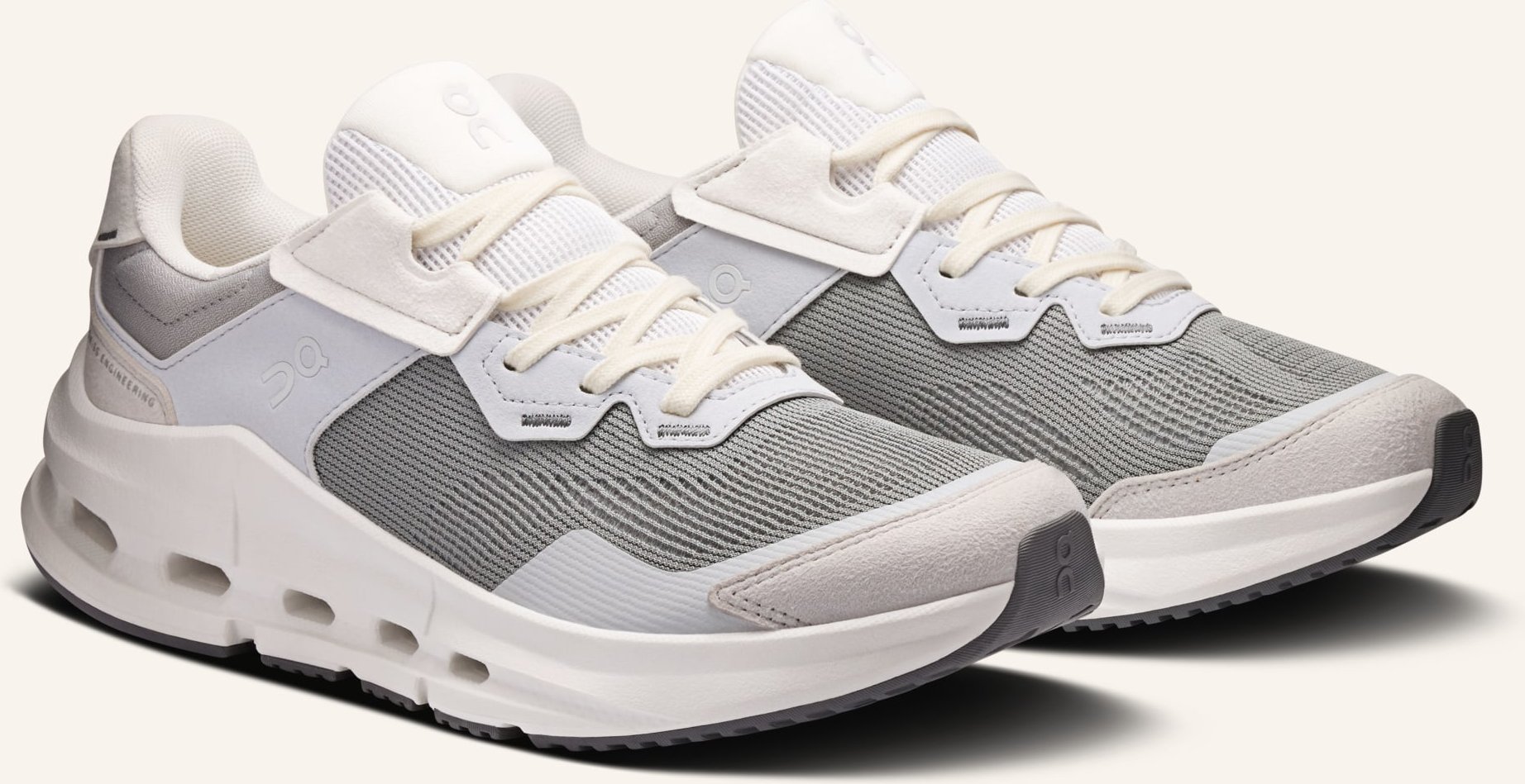 On Sneaker Cloudnova Rift weiss