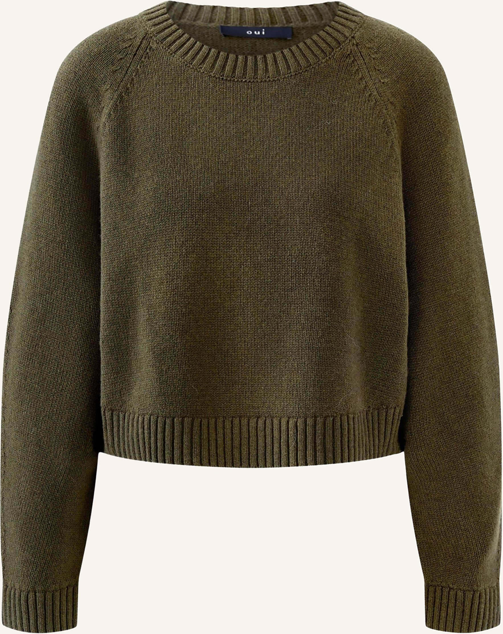 Oui Pullover gruen