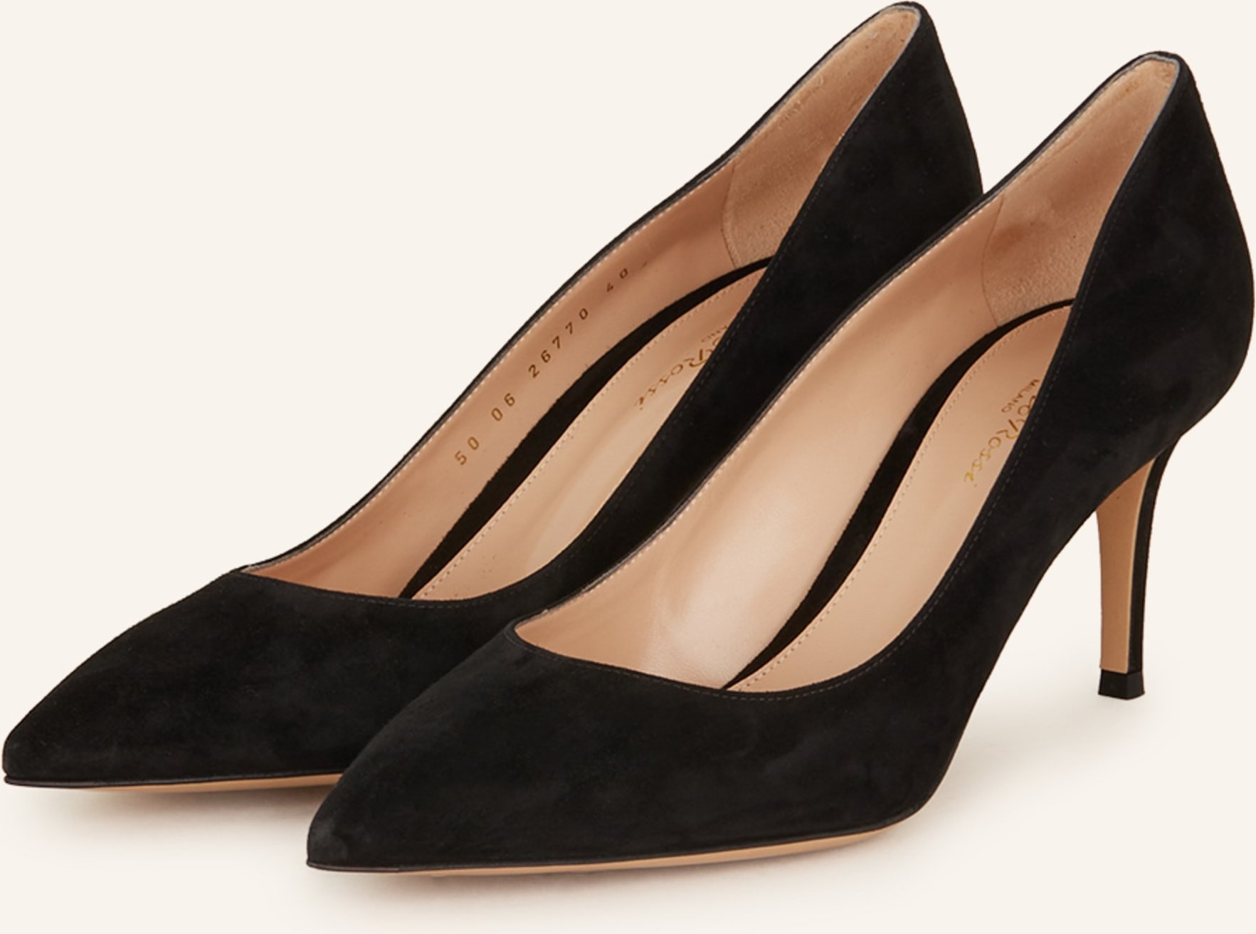 Thumbnail - Gianvito Rossi Pumps Gianvito 70 schwarz