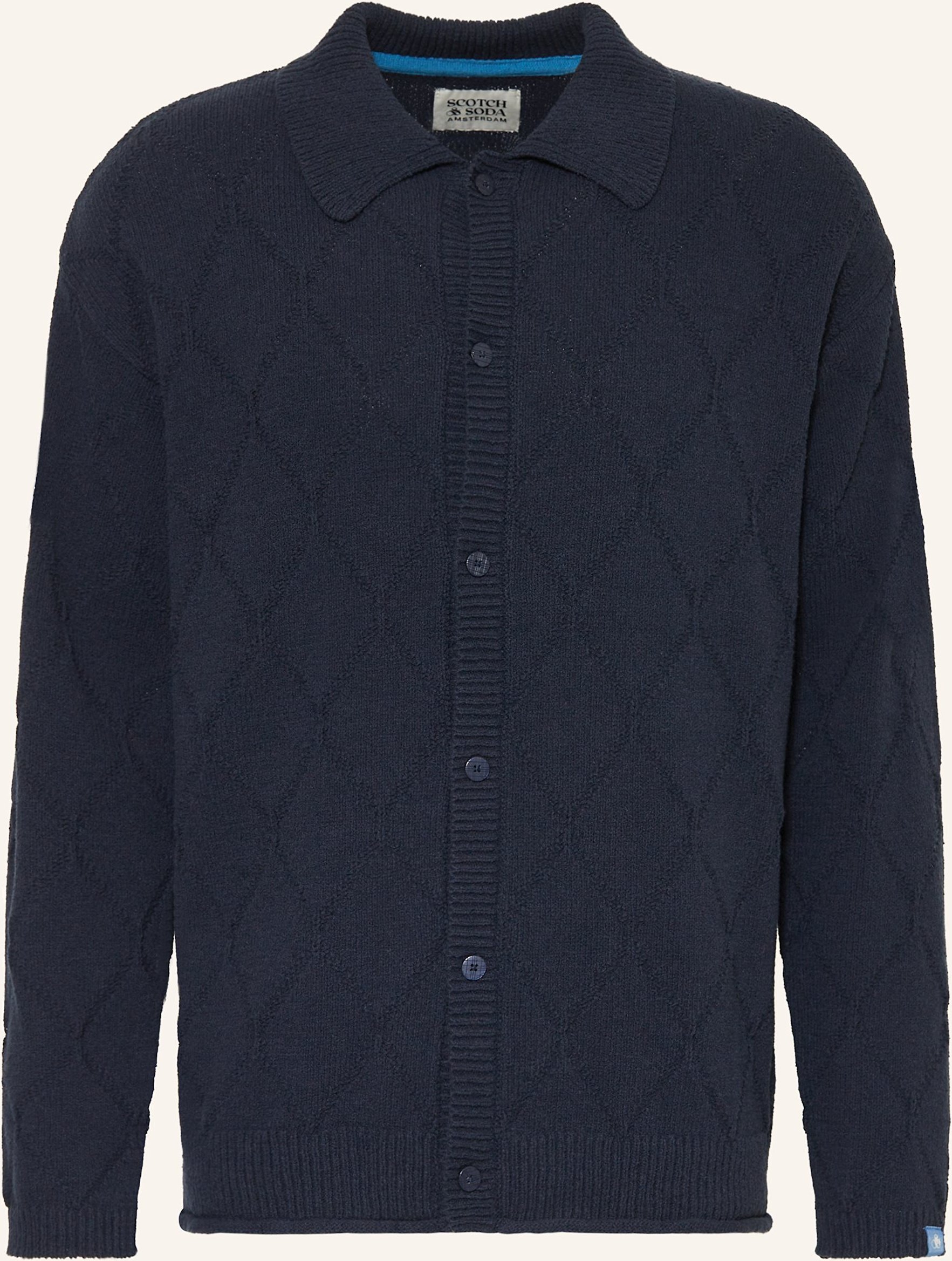 Scotch & Soda Strickjacke blau