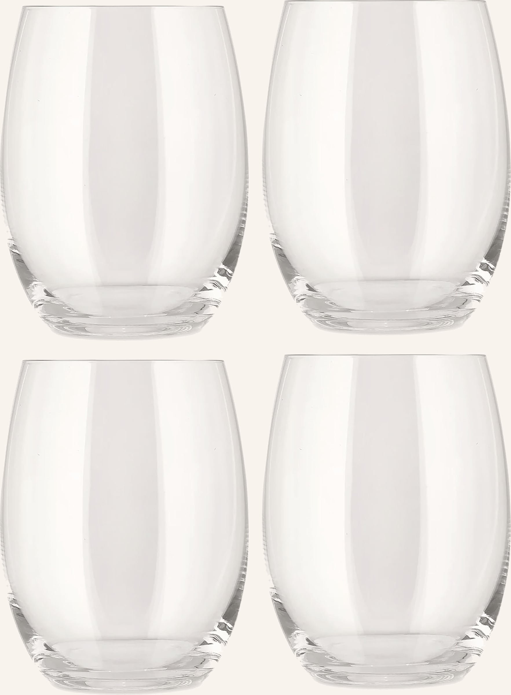 Alessi 4er-Set Longdrinkglas Mami Xl transparent