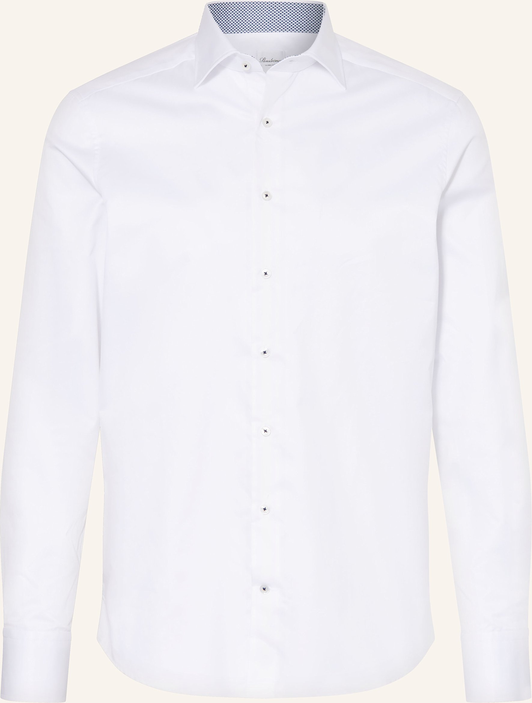 Stenströms Hemd Slim Fit weiss