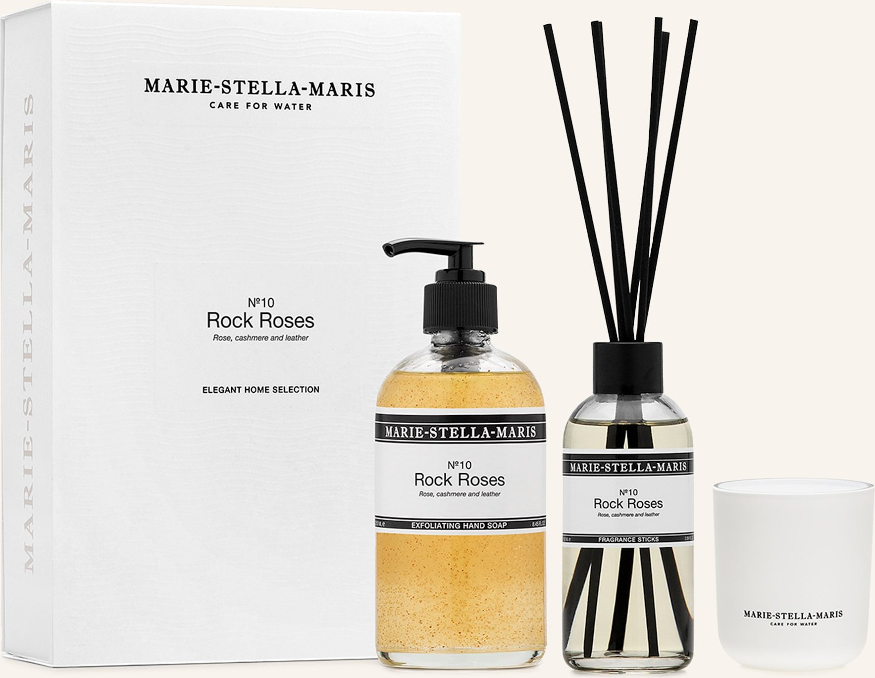 Marie-Stella-Maris Pflegeset: Elegant Homes Large transparent