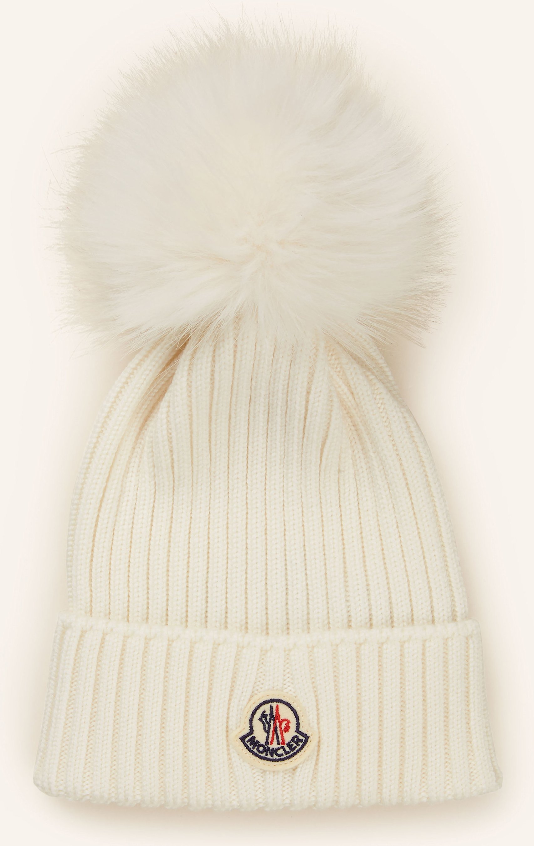 Moncler Enfant Mütze weiss