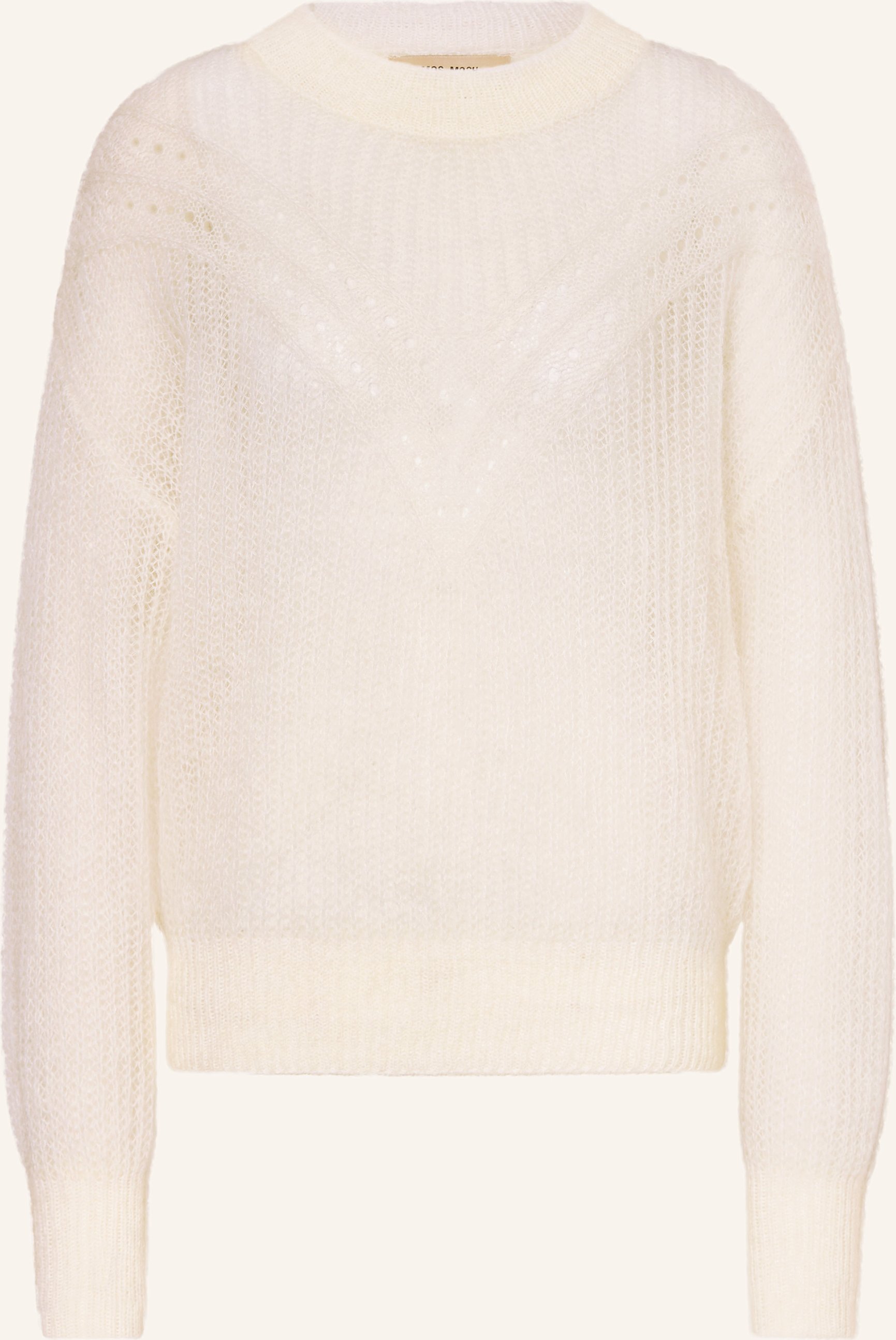 Mos Mosh Pullover Mmsigva Mit Mohair weiss