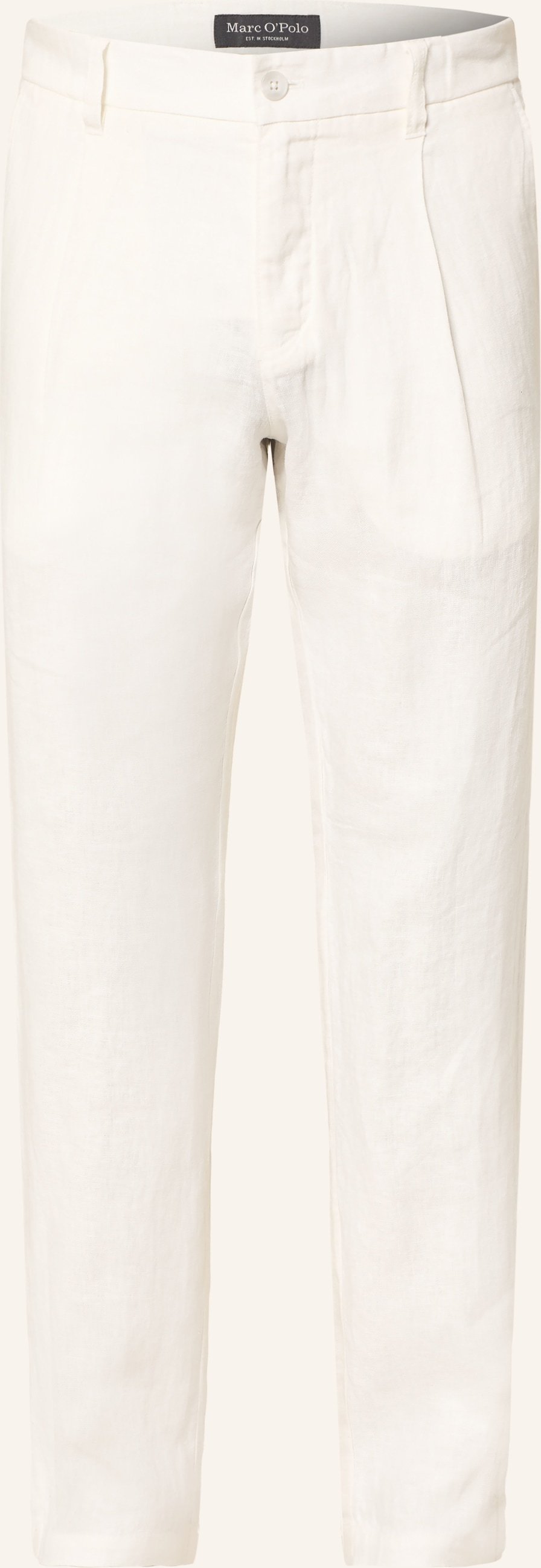 Marc O'polo Leinenchino Osby Tapered Fit weiss
