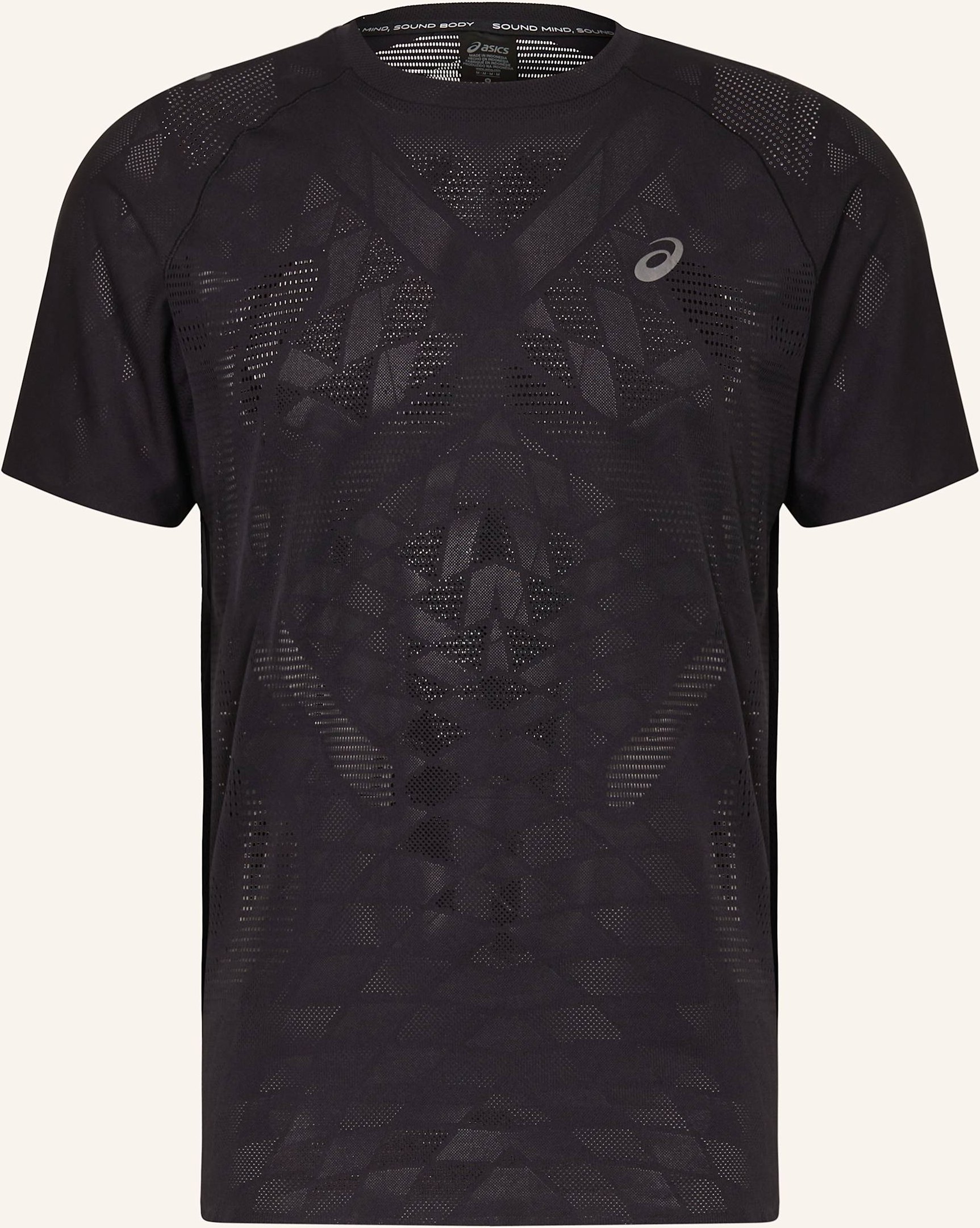 Asics Laufshirt Metarun Ss Top schwarz