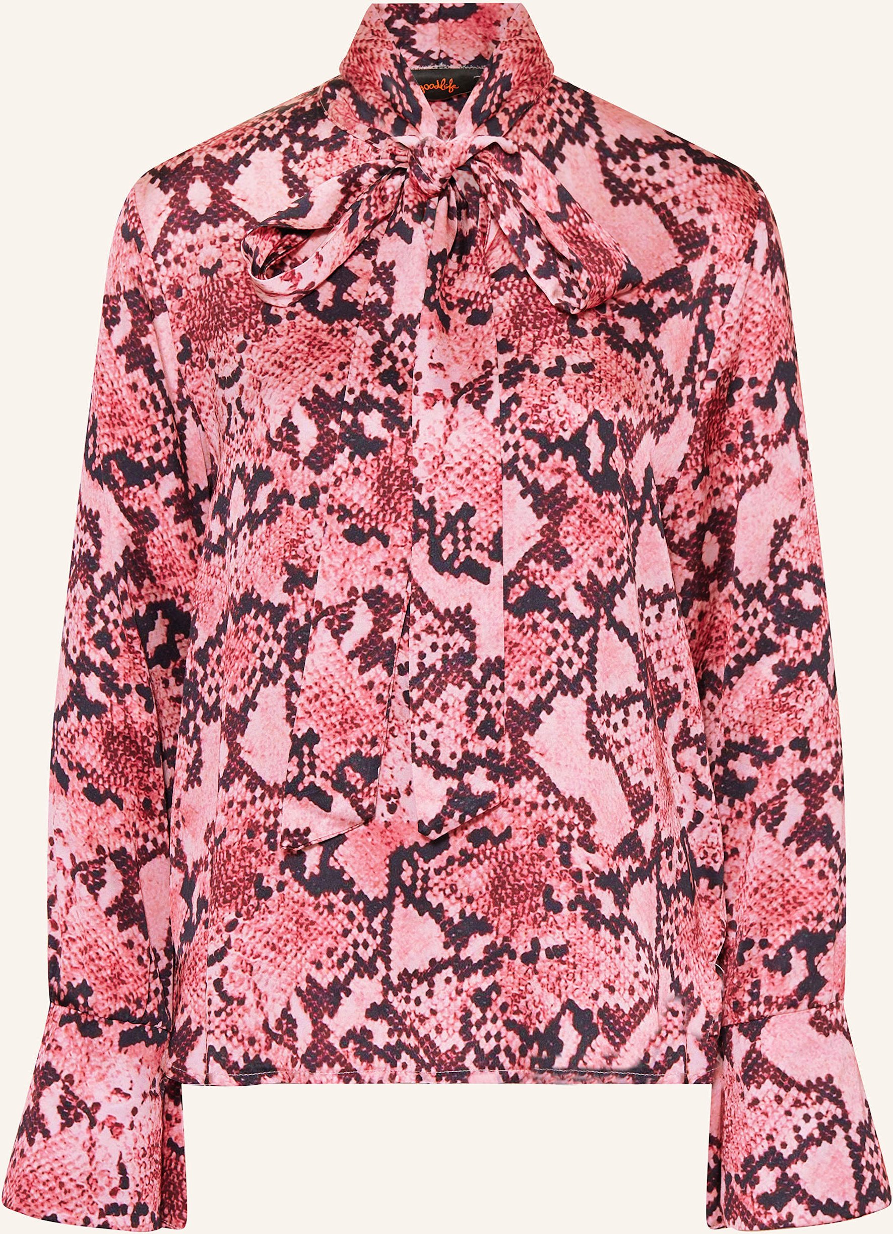 Miss Goodlife Schluppenbluse pink