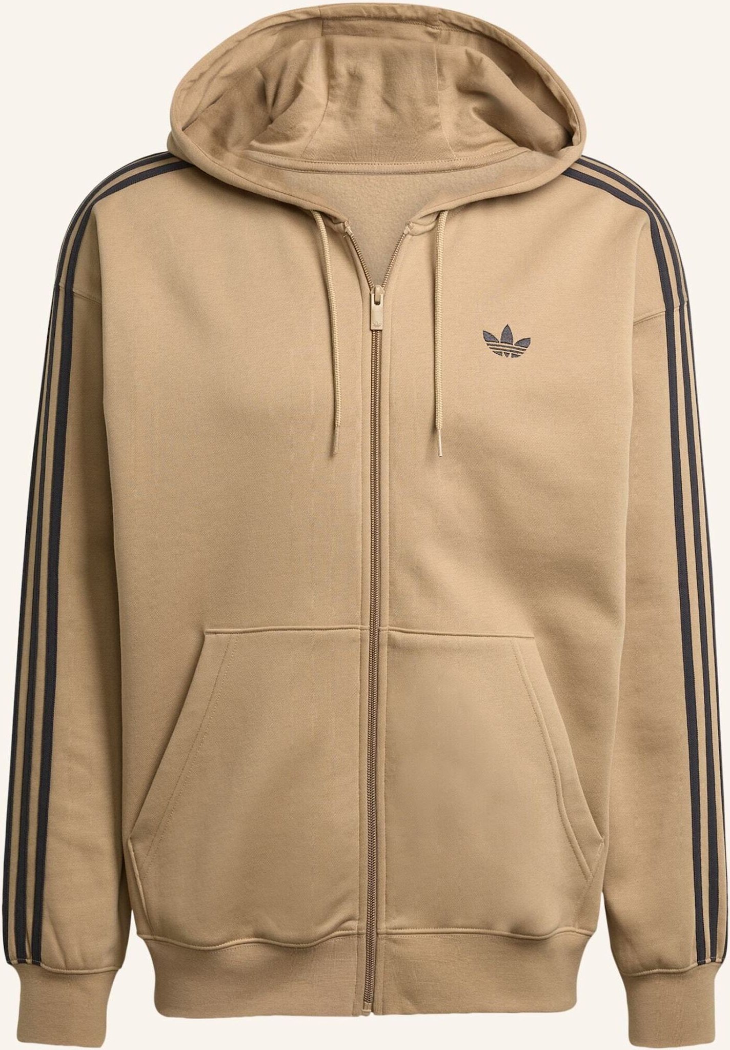 Adidas Originals Adidas Adicolor Oversize Kapuzenjacke beige