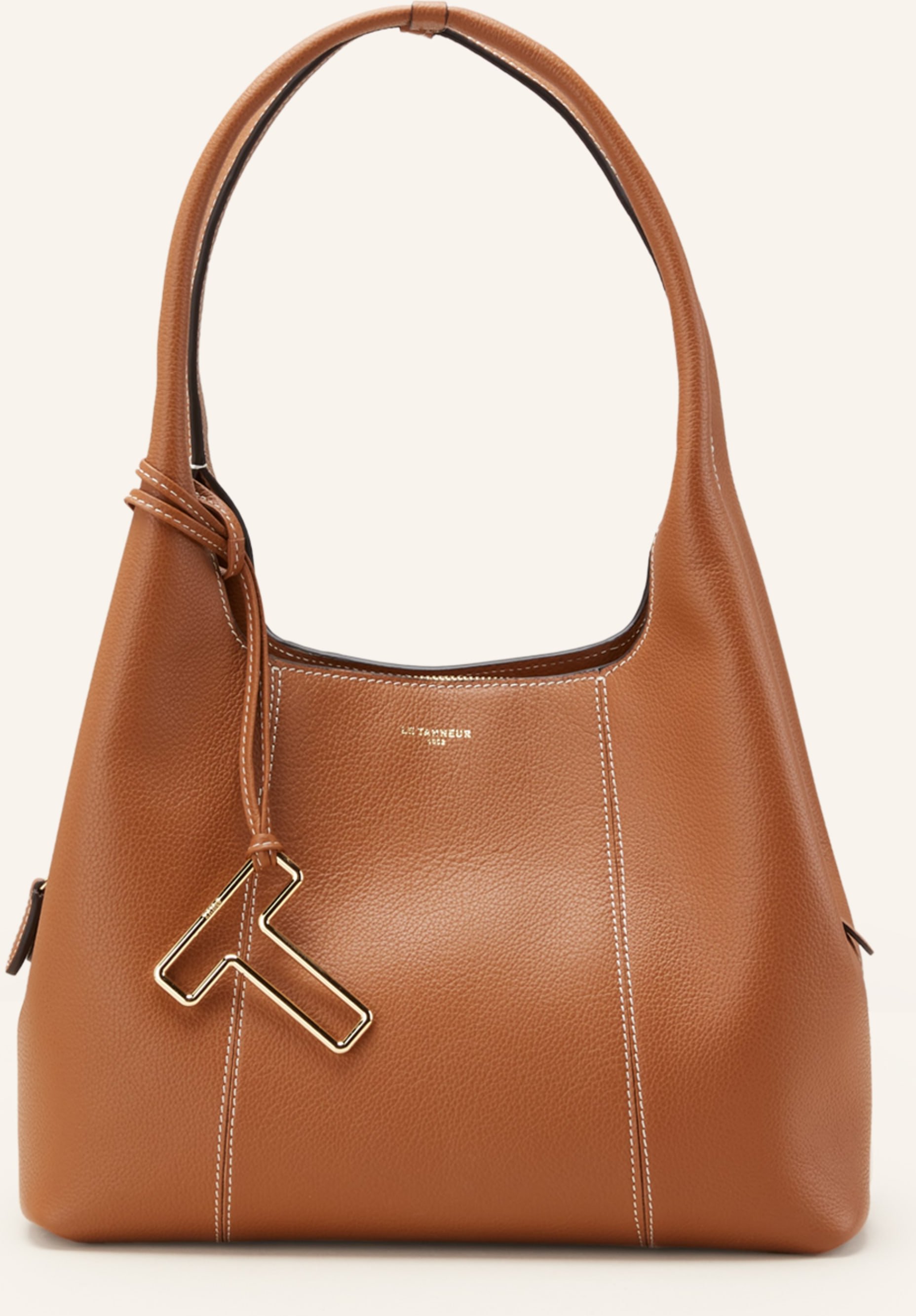 Le Tanneur Schultertasche Juliette Medium braun