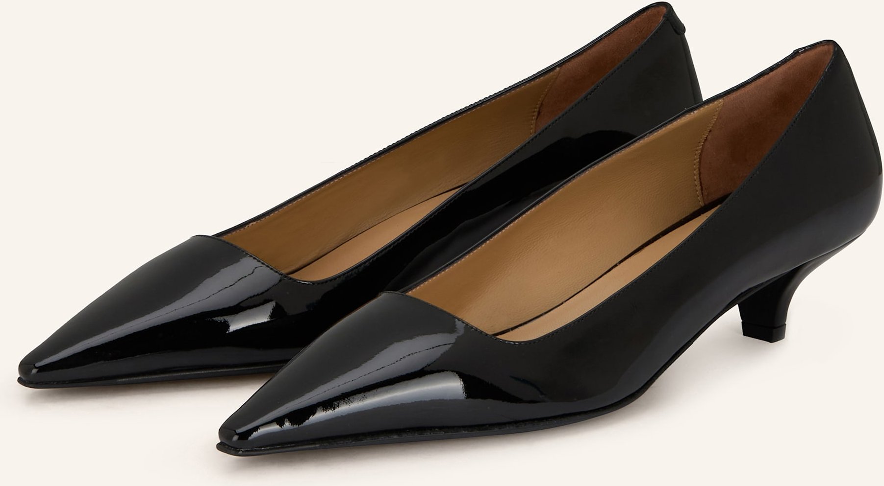 Prosperine Lack-Pumps schwarz