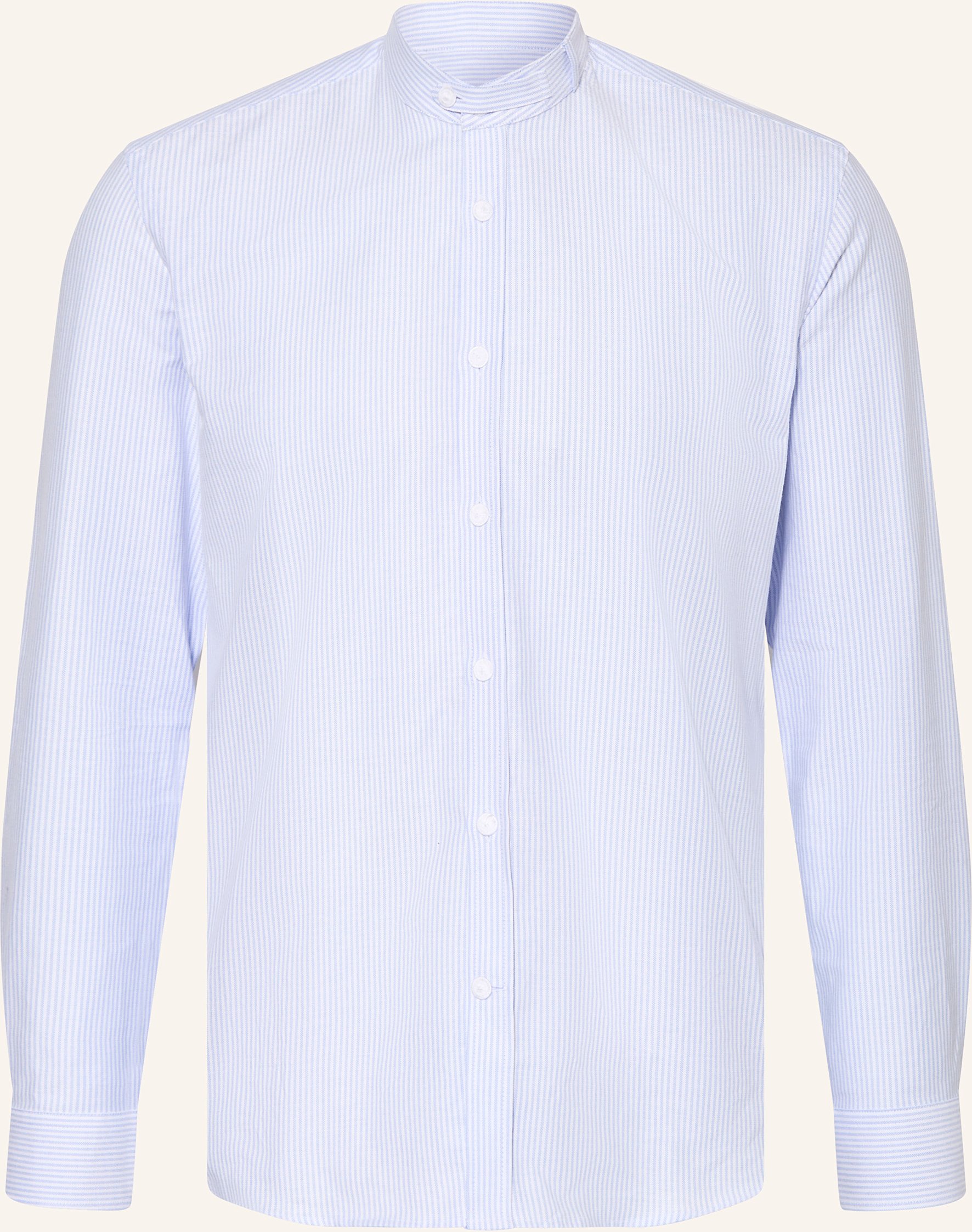 Heimatglück Tracht Trachtenhemd Max Regular Fit Mit Stehkragen blau