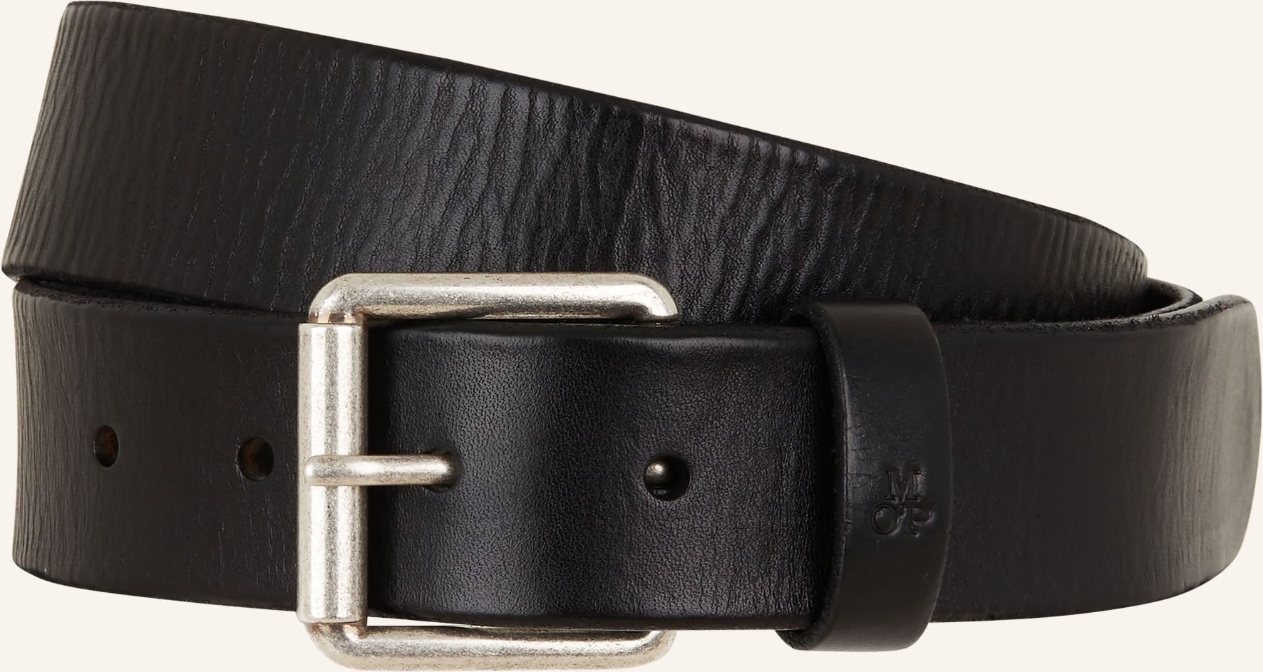 Marc O'polo Ledergürtel schwarz