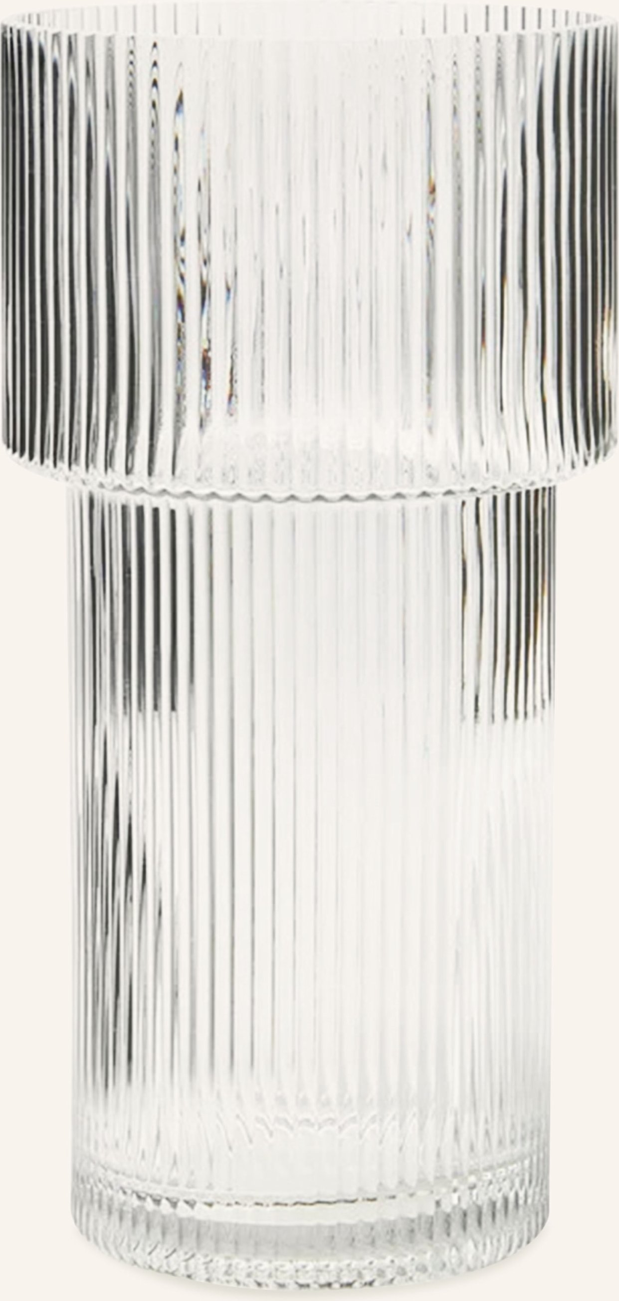 Westwing Collection Vase Lija transparent