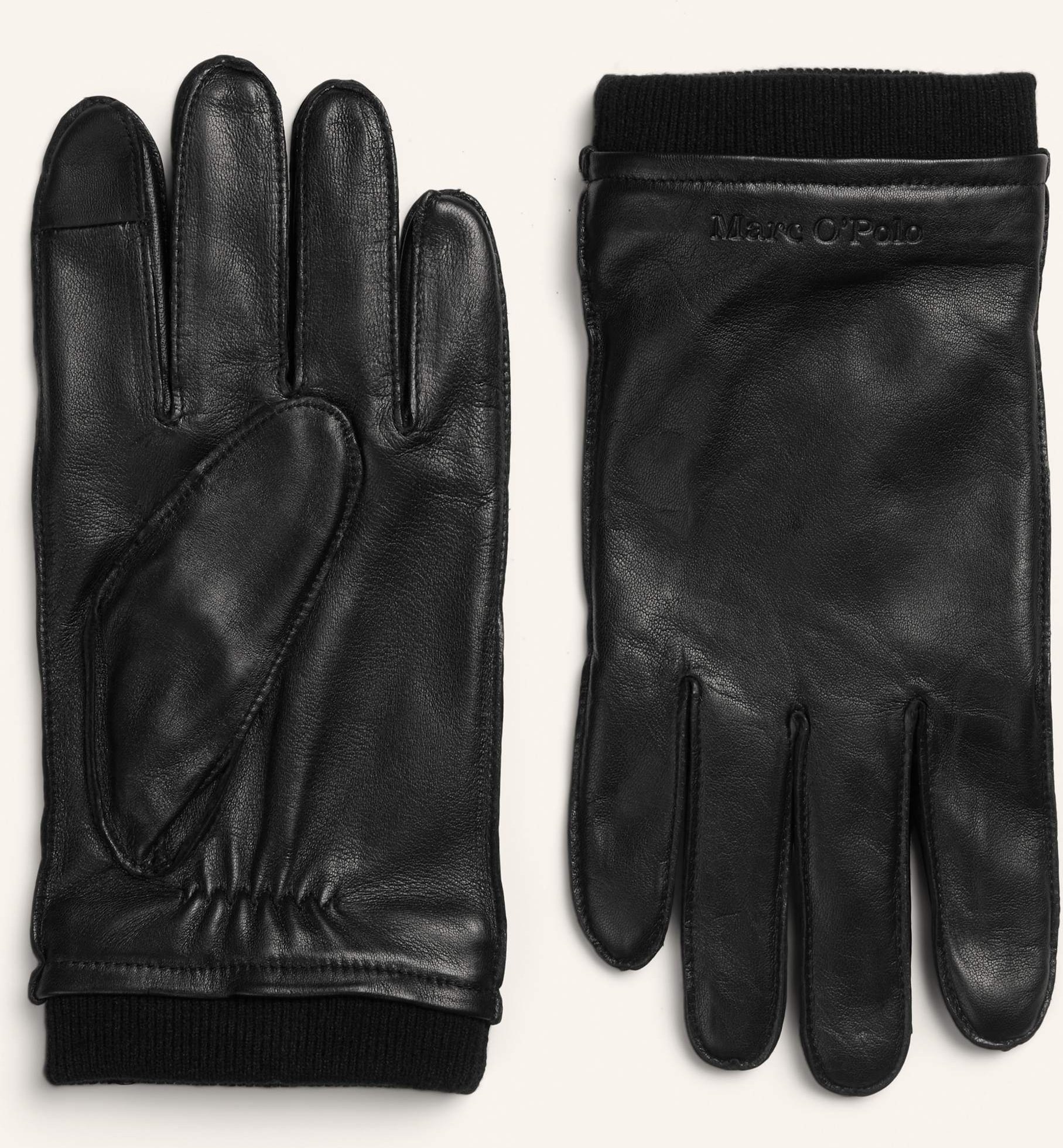 Marc O'polo Lederhandschuhe schwarz