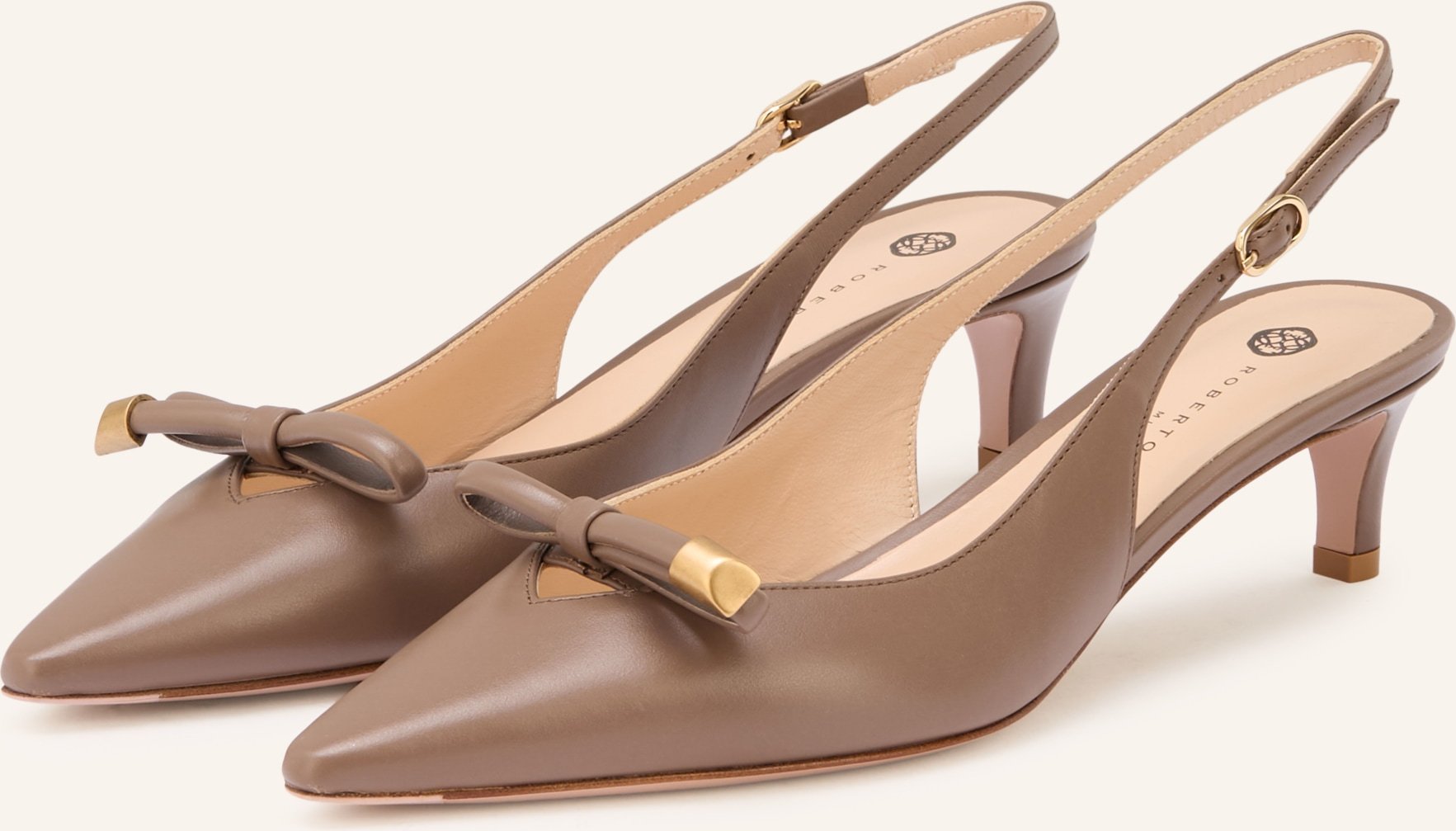 Roberto Festa Slingpumps Senyal braun