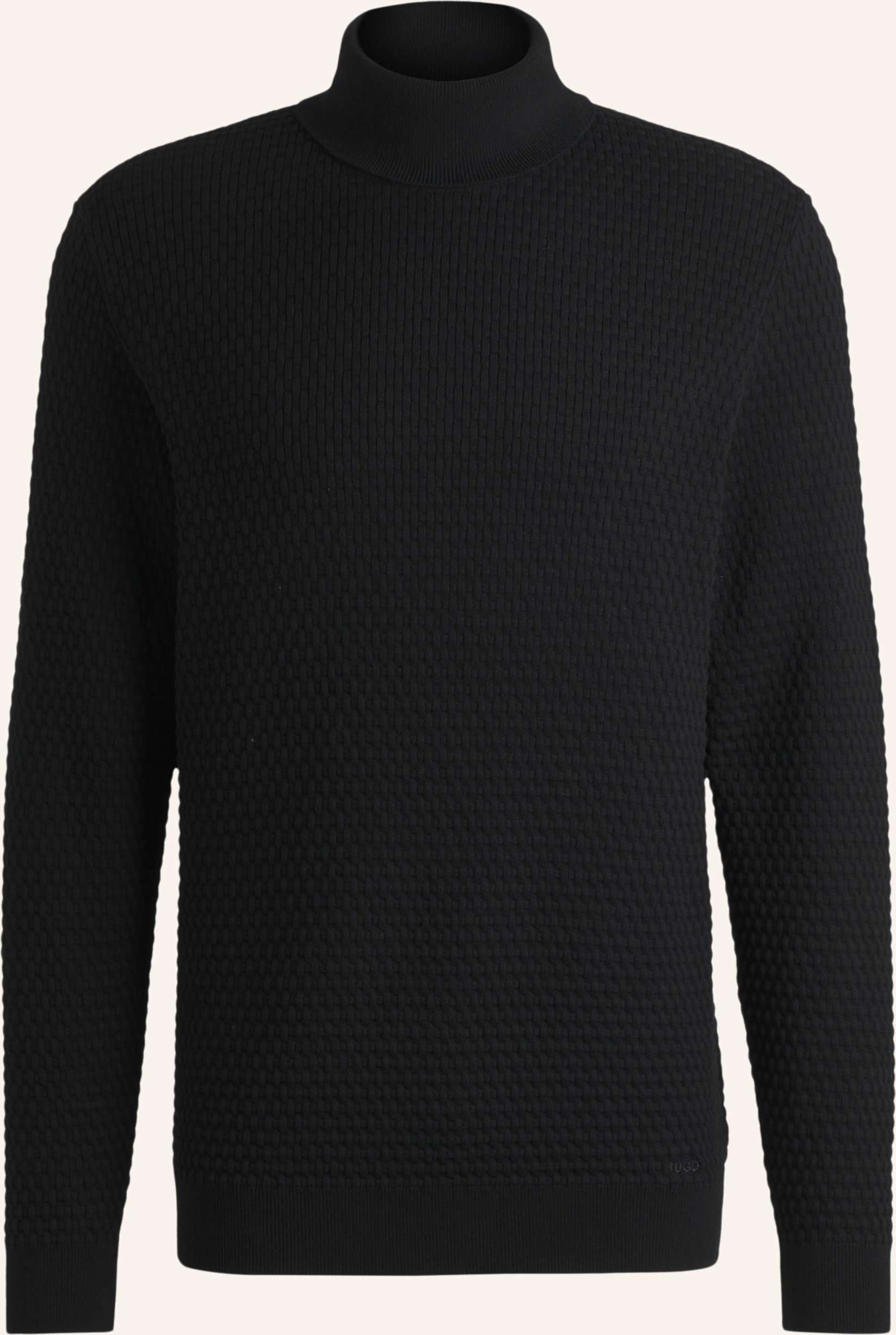 Hugo Pullover Smattor Regular Fit schwarz