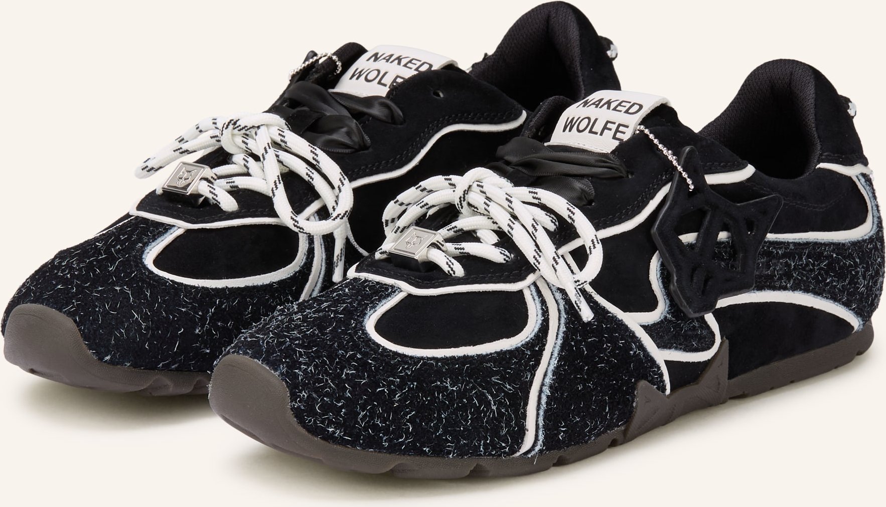 Naked Wolfe Sneaker Adored schwarz