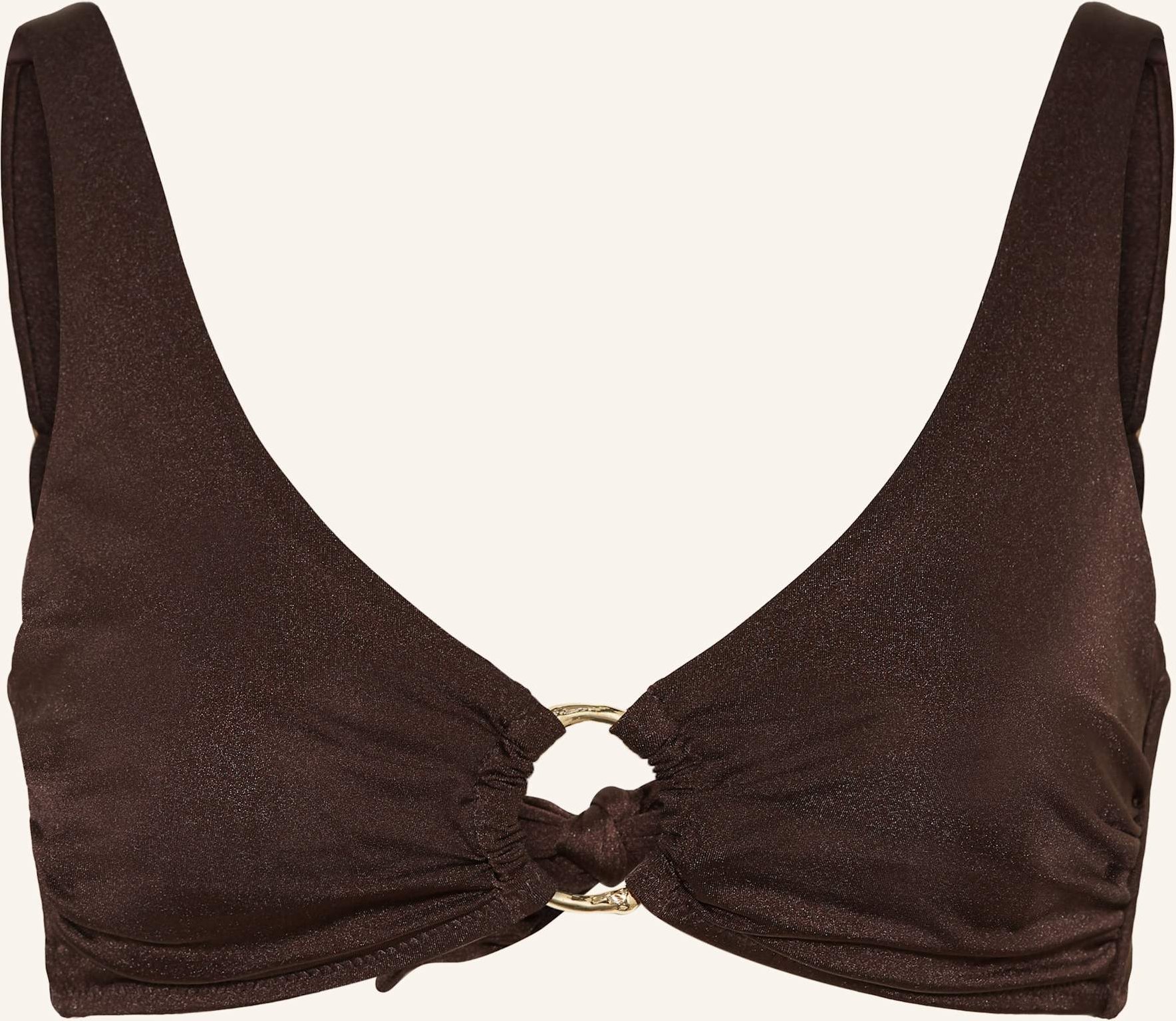 Thumbnail - Heidi Klein Bügel-Bikini-Top Coco Palm braun